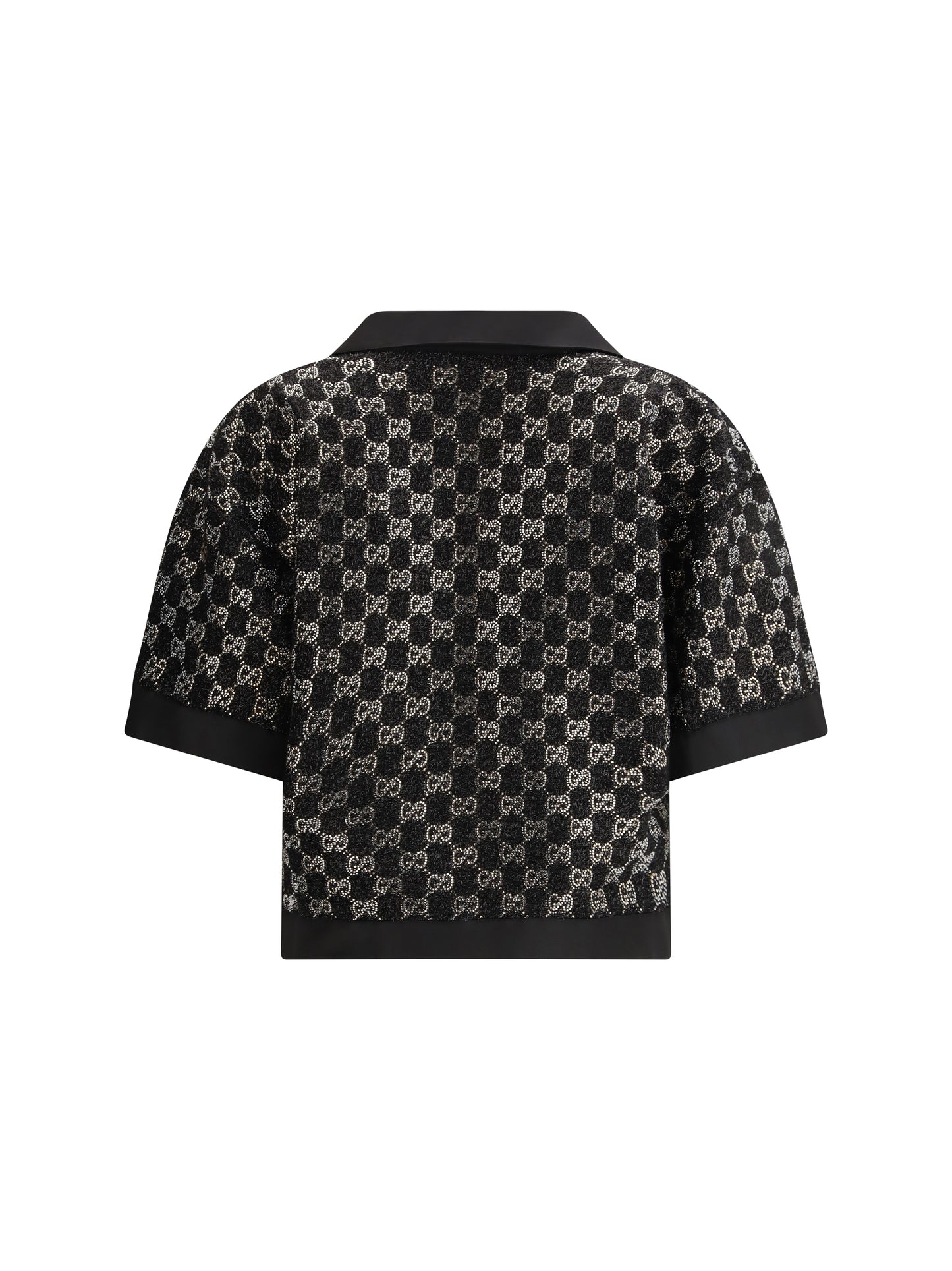 Gucci Women Wool Lamé Tweed Top GUCCI