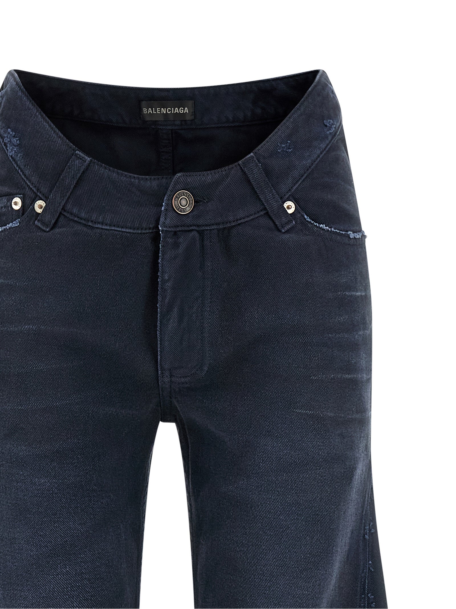 Balenciaga Women Curved Waist Jeans BALENCIAGA