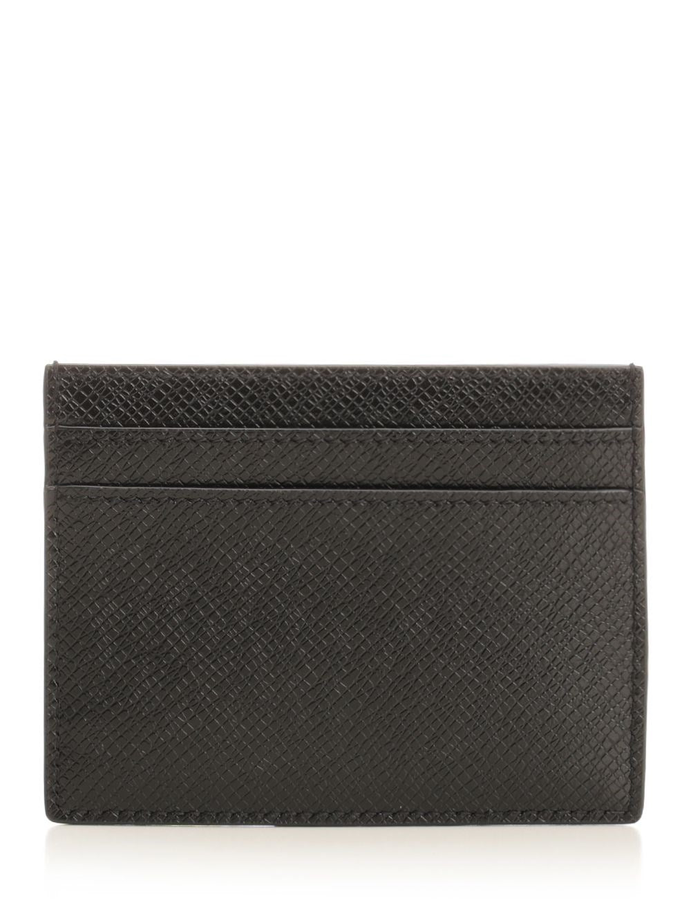 Saint Laurent Men Calfskin Card Holder SAINT LAURENT
