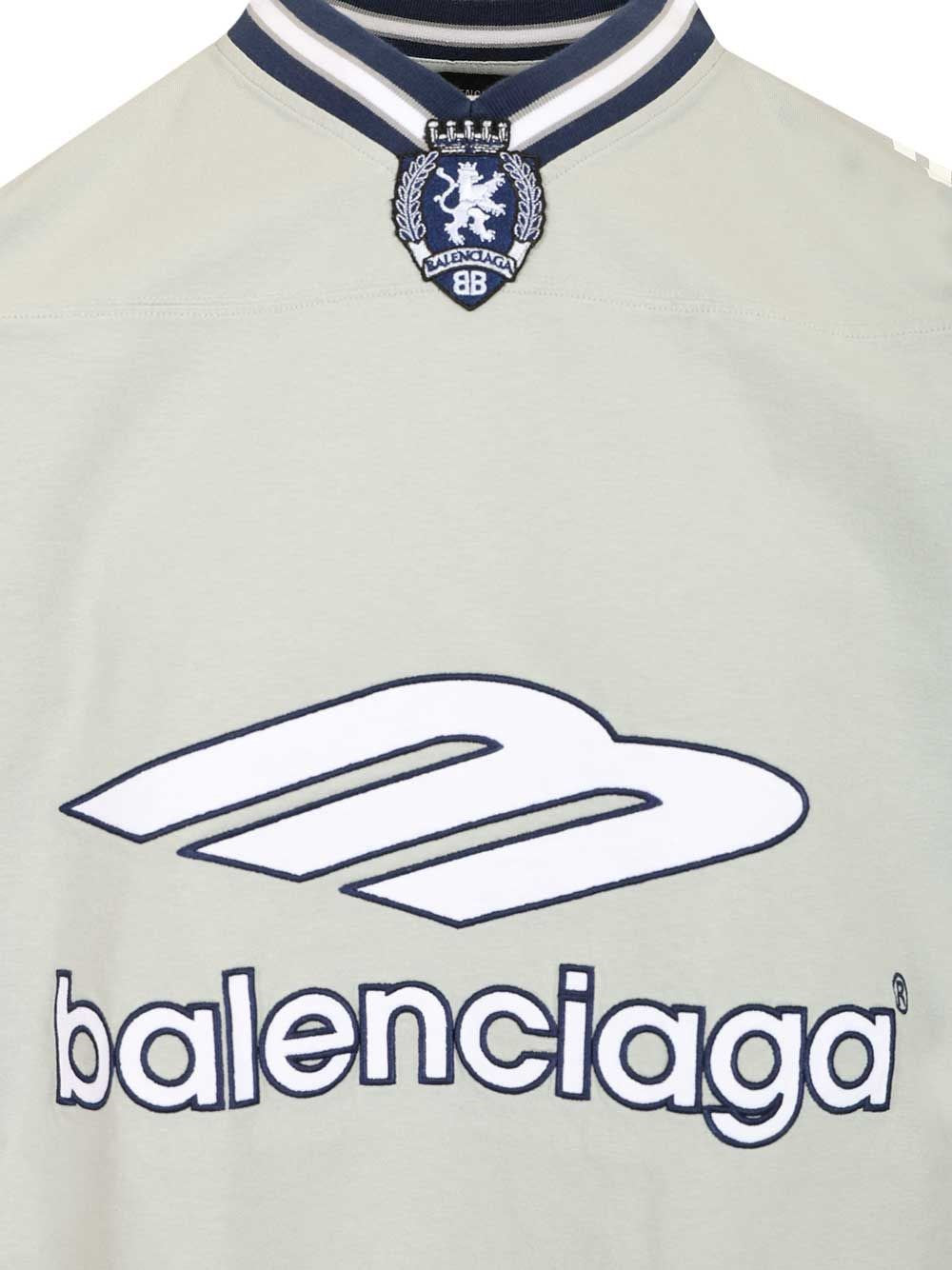 Balenciaga Men 3B Football T-Shirt BALENCIAGA
