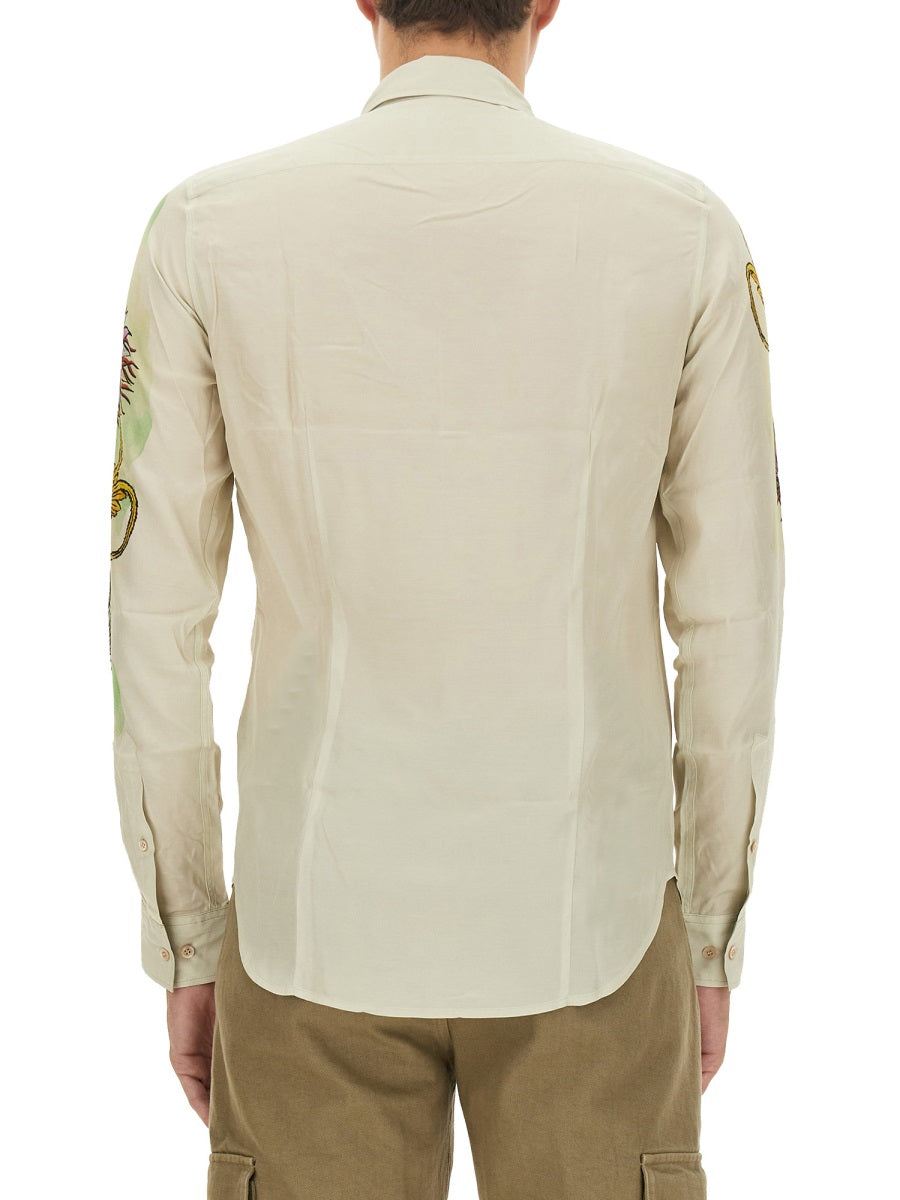 Dries Van Noten Men Printed Shirt DRIES VAN NOTEN