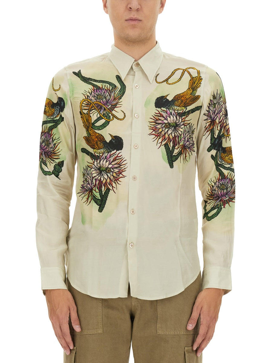Dries Van Noten Men Printed Shirt DRIES VAN NOTEN