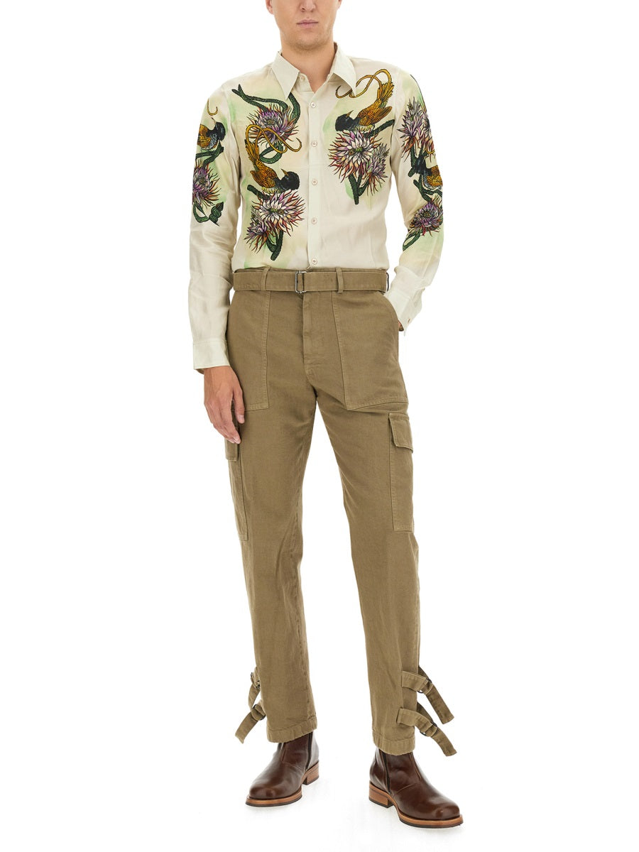Dries Van Noten Men Printed Shirt DRIES VAN NOTEN