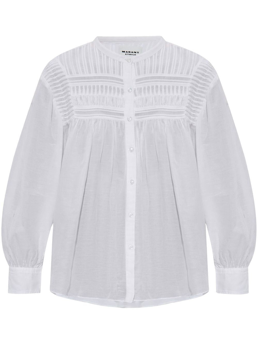 Marant Etoile Women "Plalia" Silk Voile Blouse ISABEL MARANT ETOILE