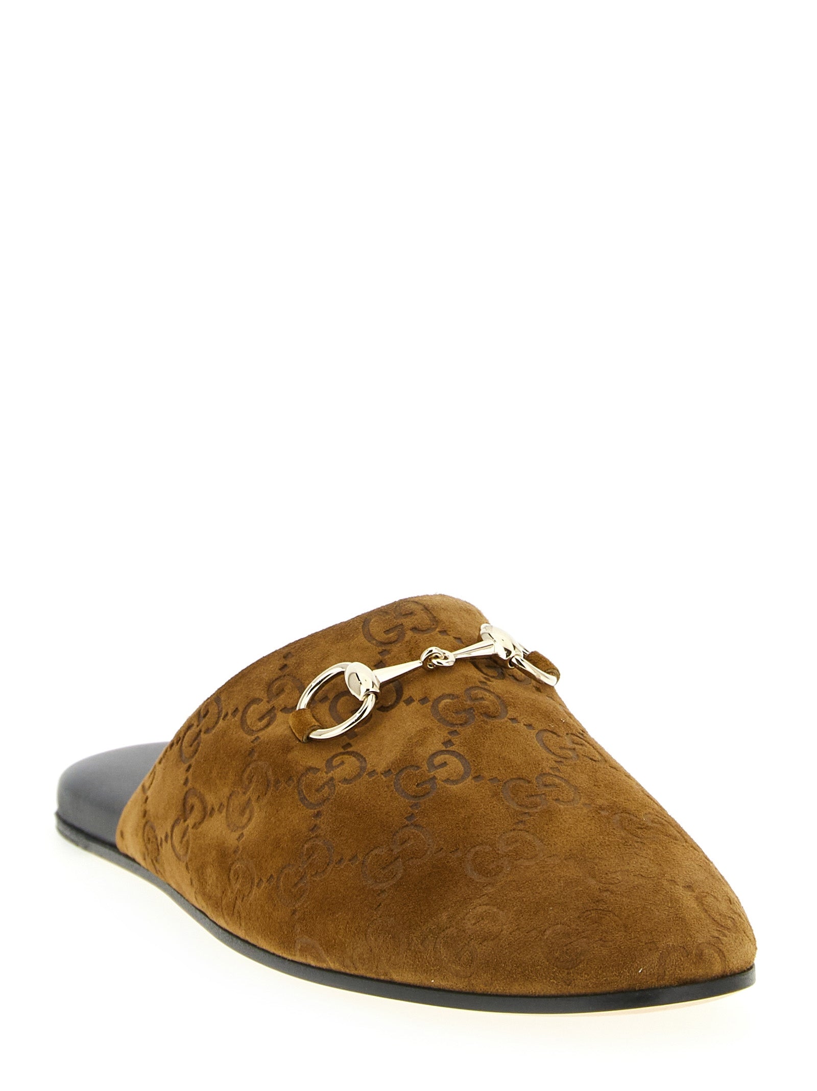 Gucci Women 'Gg' Suede Mules GUCCI