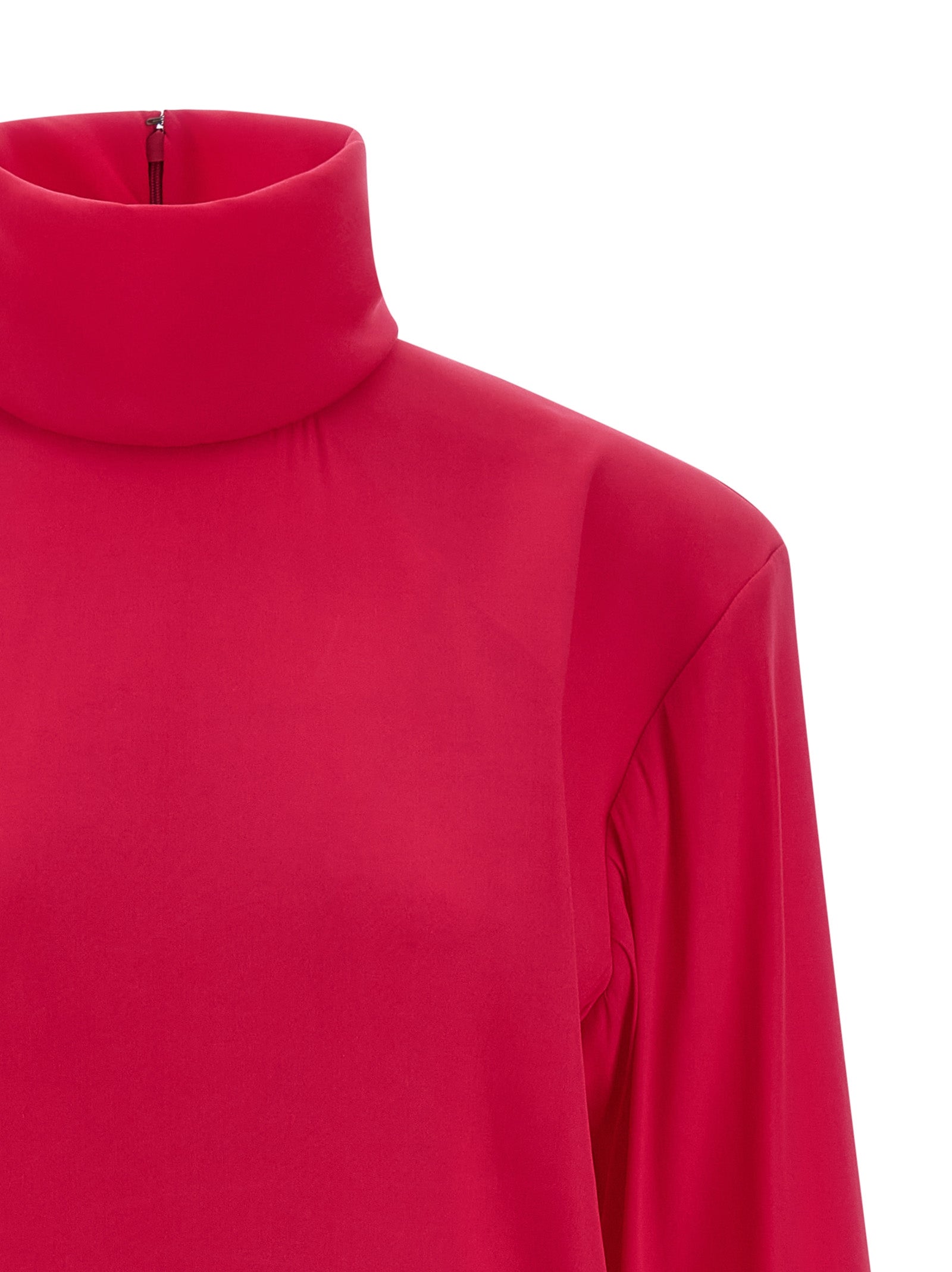 Saint Laurent Women Structured Shoulder Dress SAINT LAURENT