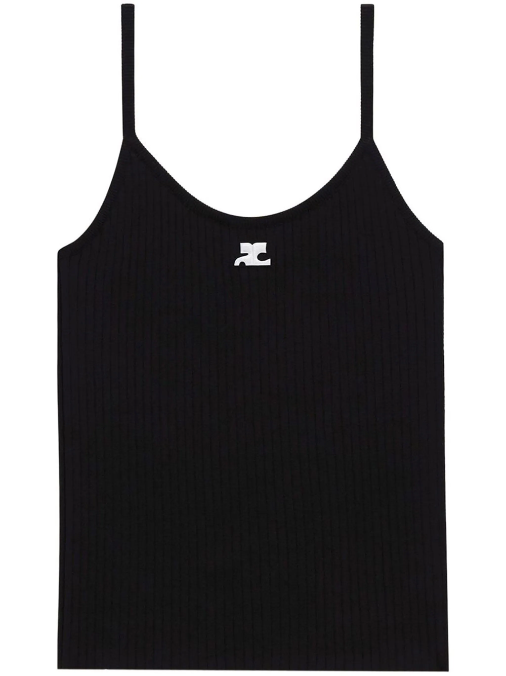 Courreges Women Ribbed Top COURREGES