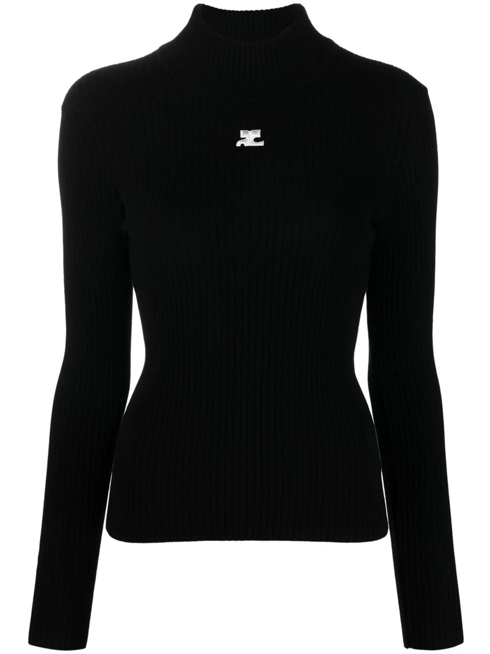 Courreges Women Ribbed Sweater COURREGES