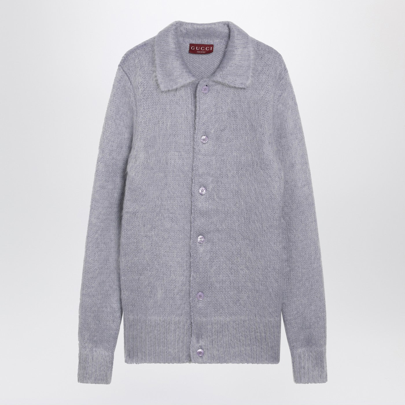 Gucci Brushed Mohair Wool Cardigan Men GUCCI