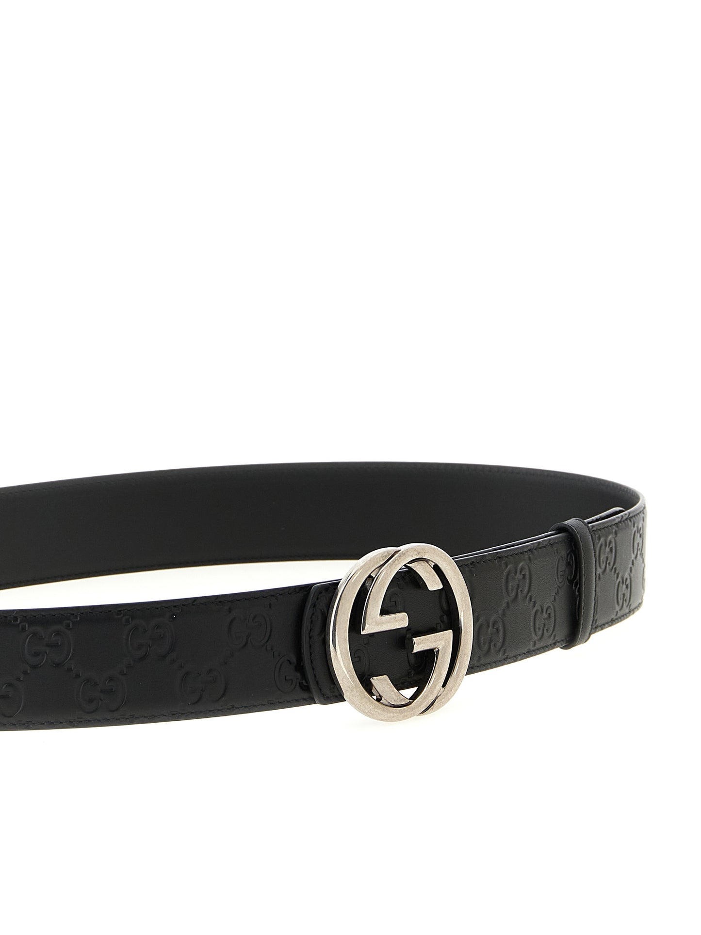 Gucci Men 'Incrocio Gg' Reversible Belt GUCCI