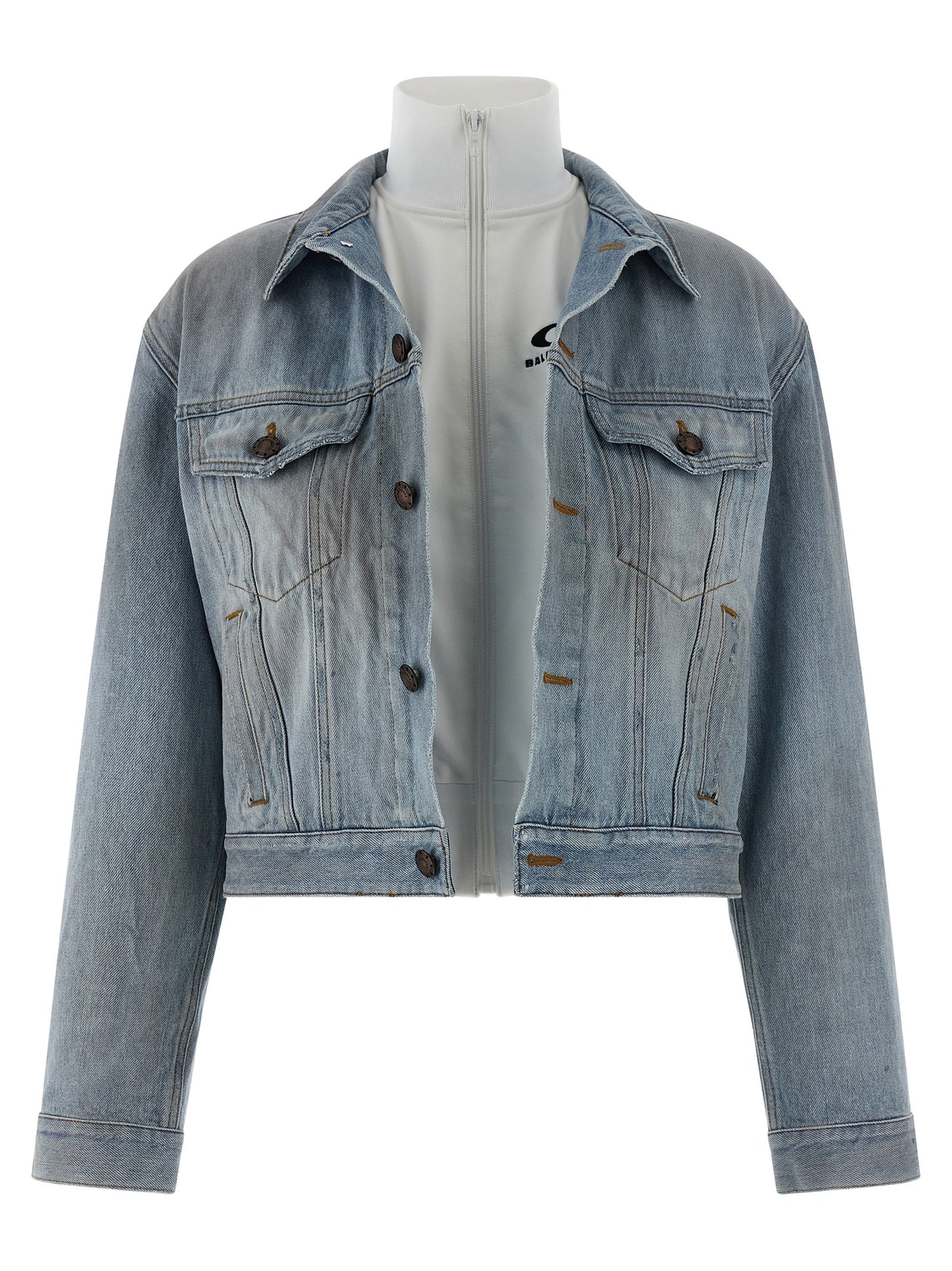 Balenciaga Women Double Layer Jacket BALENCIAGA