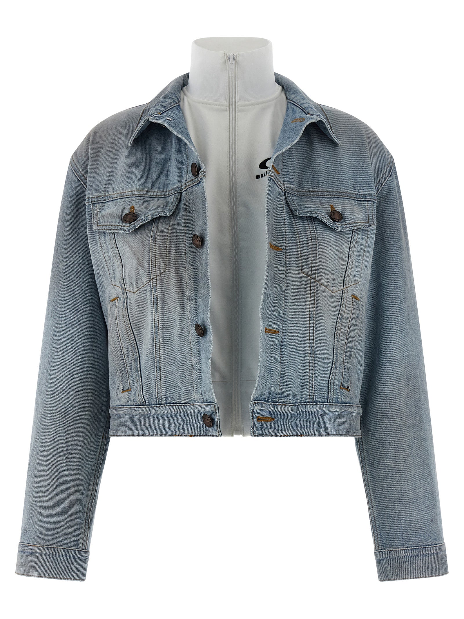 Balenciaga Women Double Layer Jacket BALENCIAGA