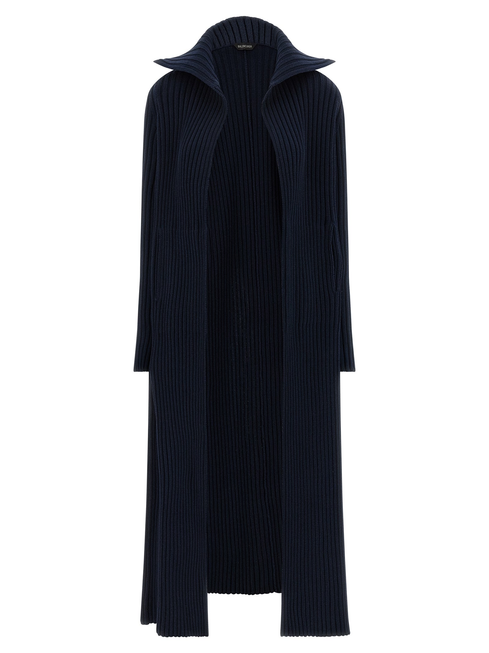 Balenciaga Women Ribbed Cardigan BALENCIAGA
