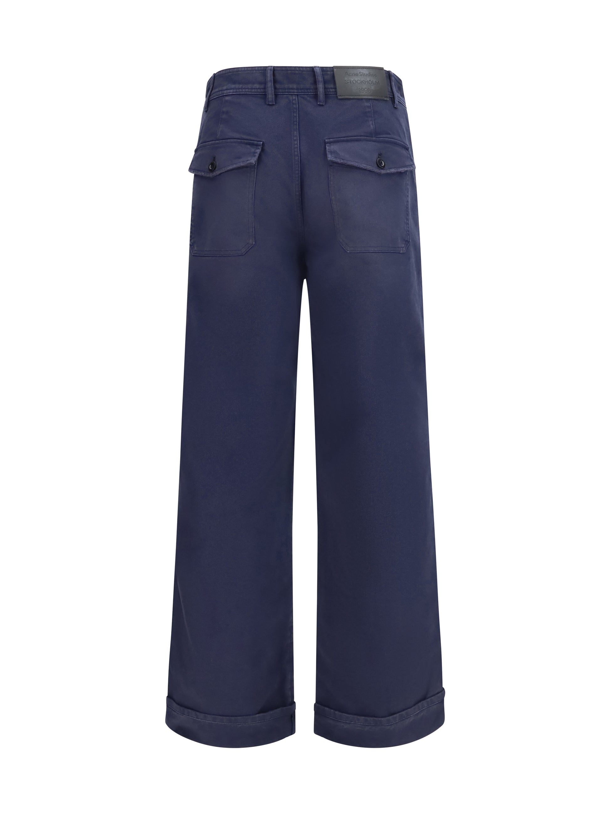 Acne Studios Men Organic Cotton Twill Pants ACNE STUDIOS