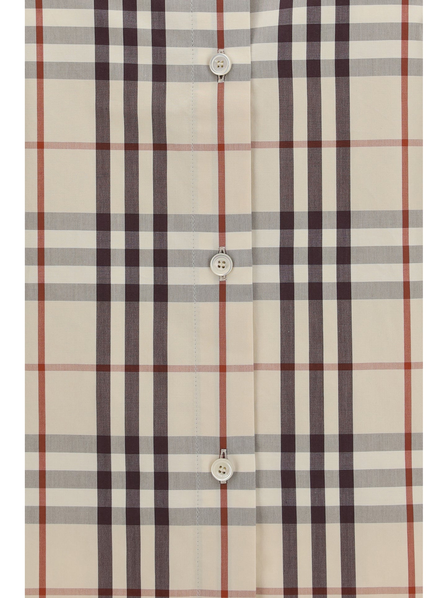 Burberry Women Regular Fit Check Cotton Shirt BURBERRY