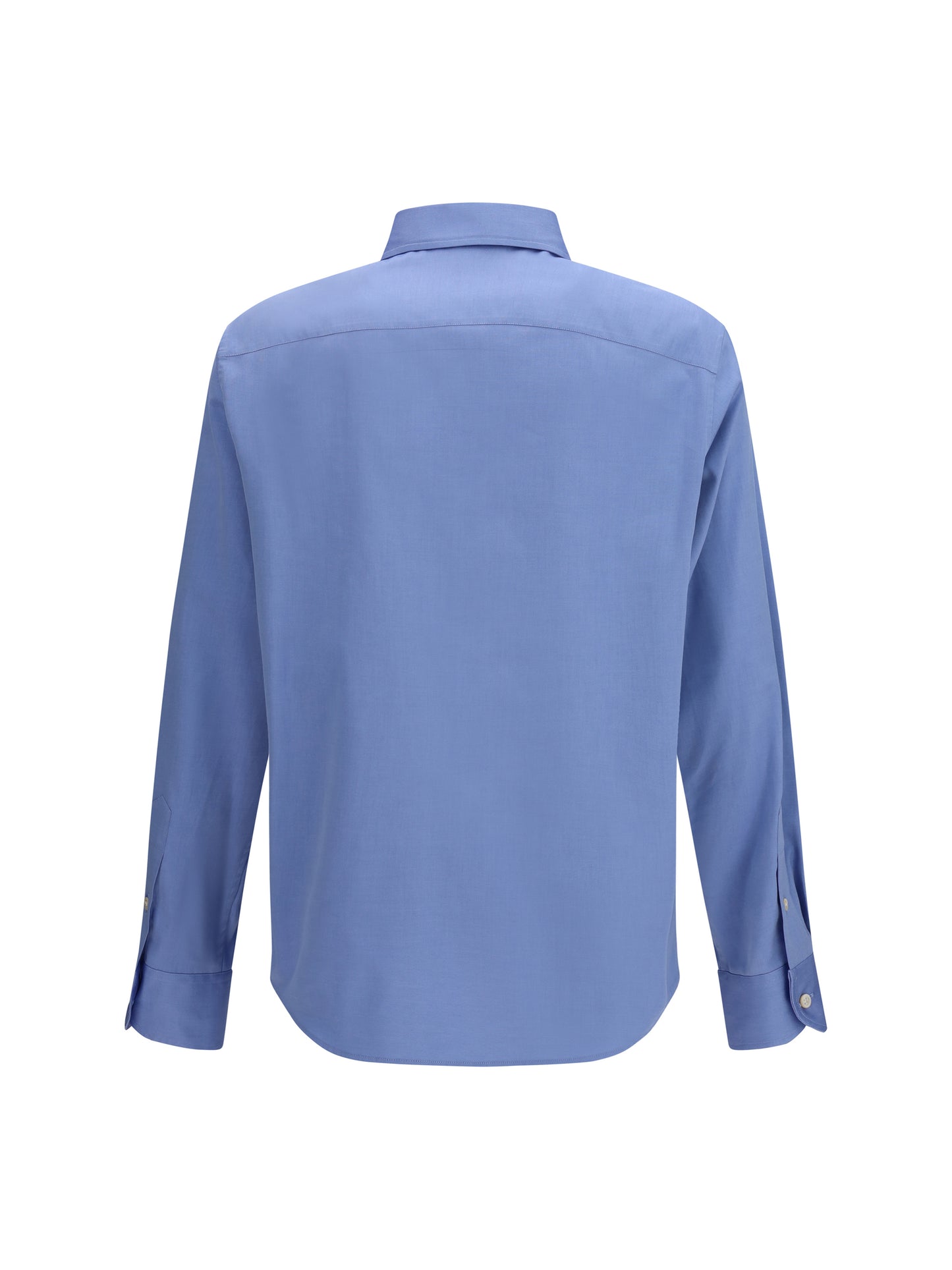 Valentino Men Lightweight Cotton Shirt With Vgold VALENTINO
