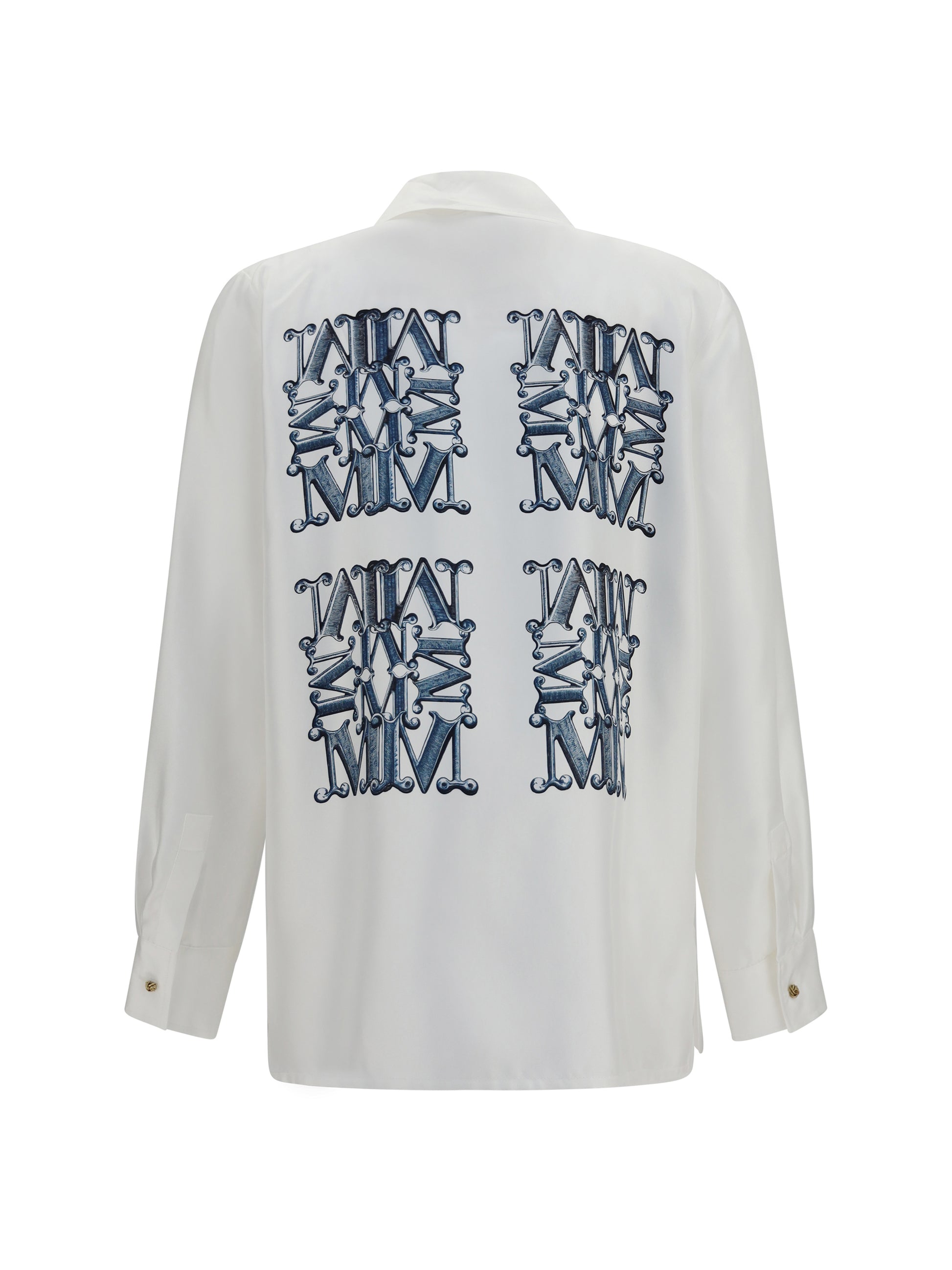 Max Mara Women Printed Silk Twill Shirt MAX MARA