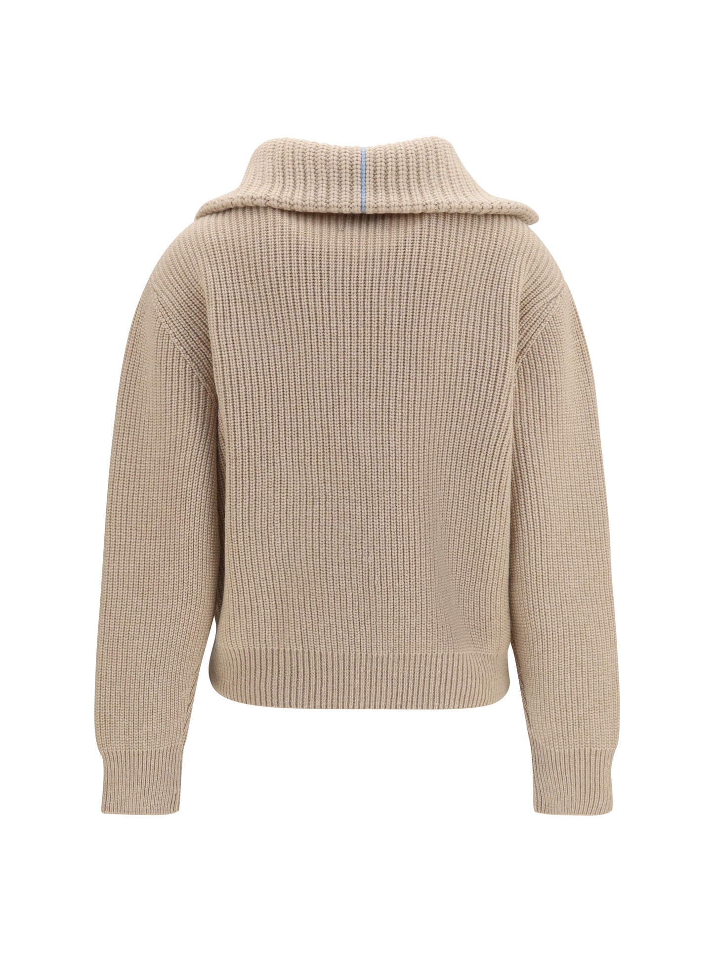 Malo Women Cashmere High-Neck Zip Sweater MALO
