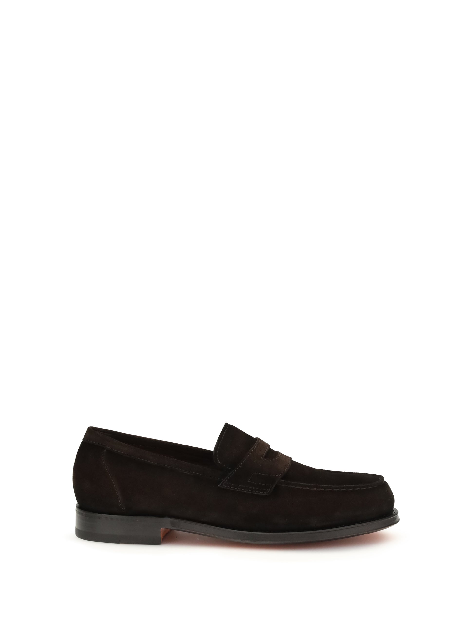 Santoni Men Suede Loafer SANTONI