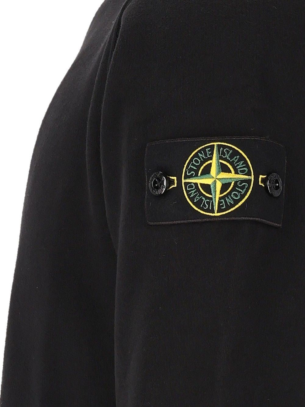 Stone Island Men Organic Cotton Crewneck Sweatshirt STONE ISLAND