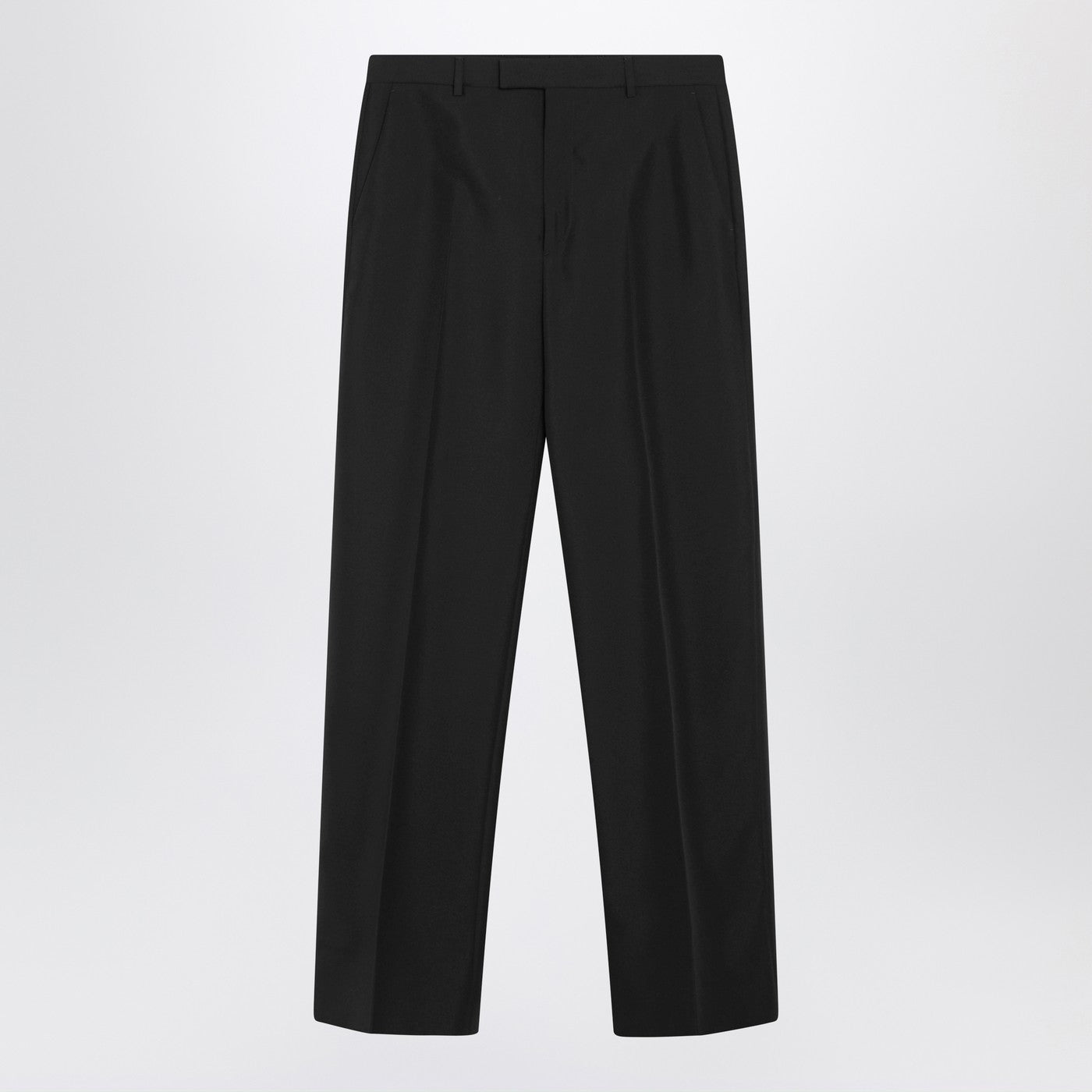 Gucci Black Trousers In Technical Panama Men GUCCI