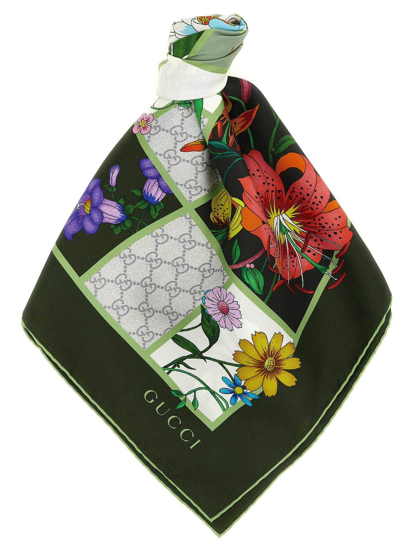 Gucci Women 'Flora' And Gg Silk Yore GUCCI