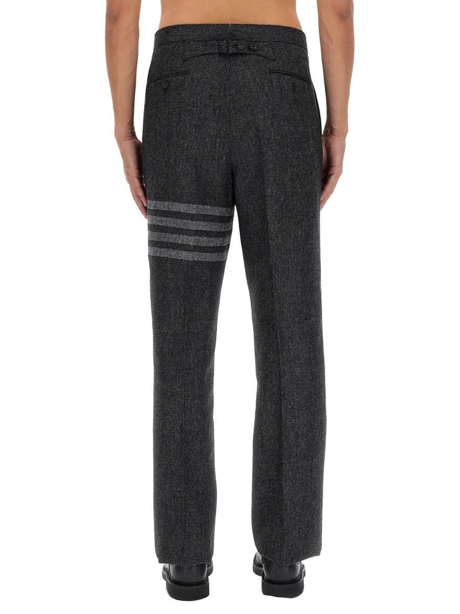 Thom Browne Men Tweed Pants THOM BROWNE