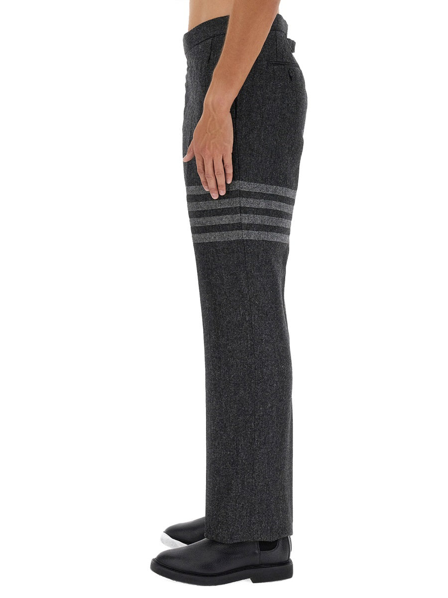 Thom Browne Men Tweed Pants THOM BROWNE