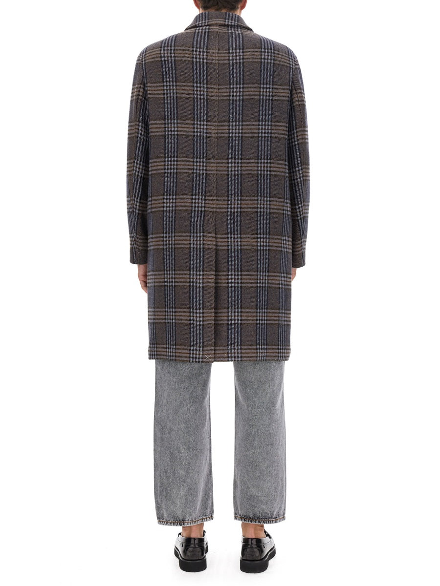 Etro Men Plaid Coat ETRO