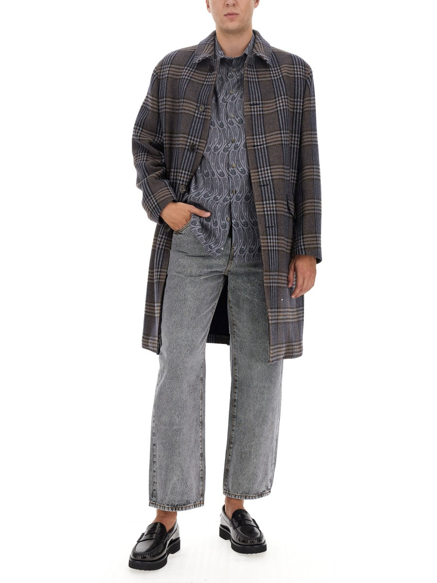 Etro Men Plaid Coat ETRO