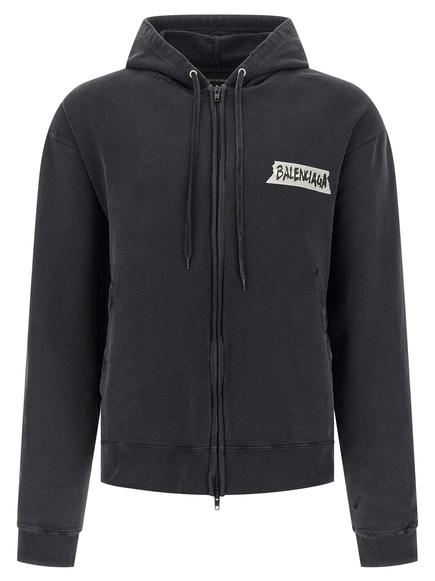 Balenciaga Men 'Masking Tape' Hoodie BALENCIAGA