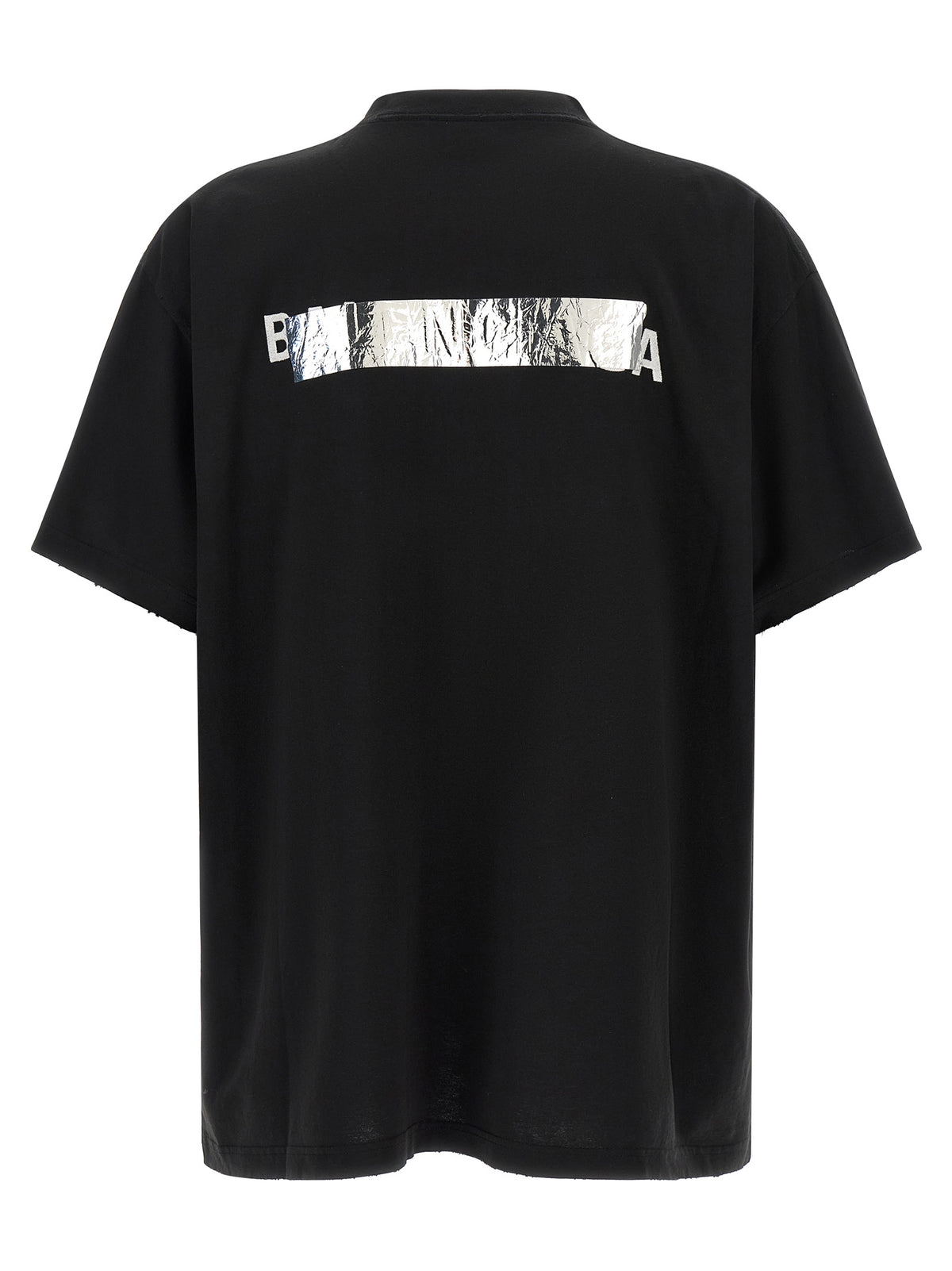 Balenciaga Men 'Silver Tape' T-Shirt BALENCIAGA