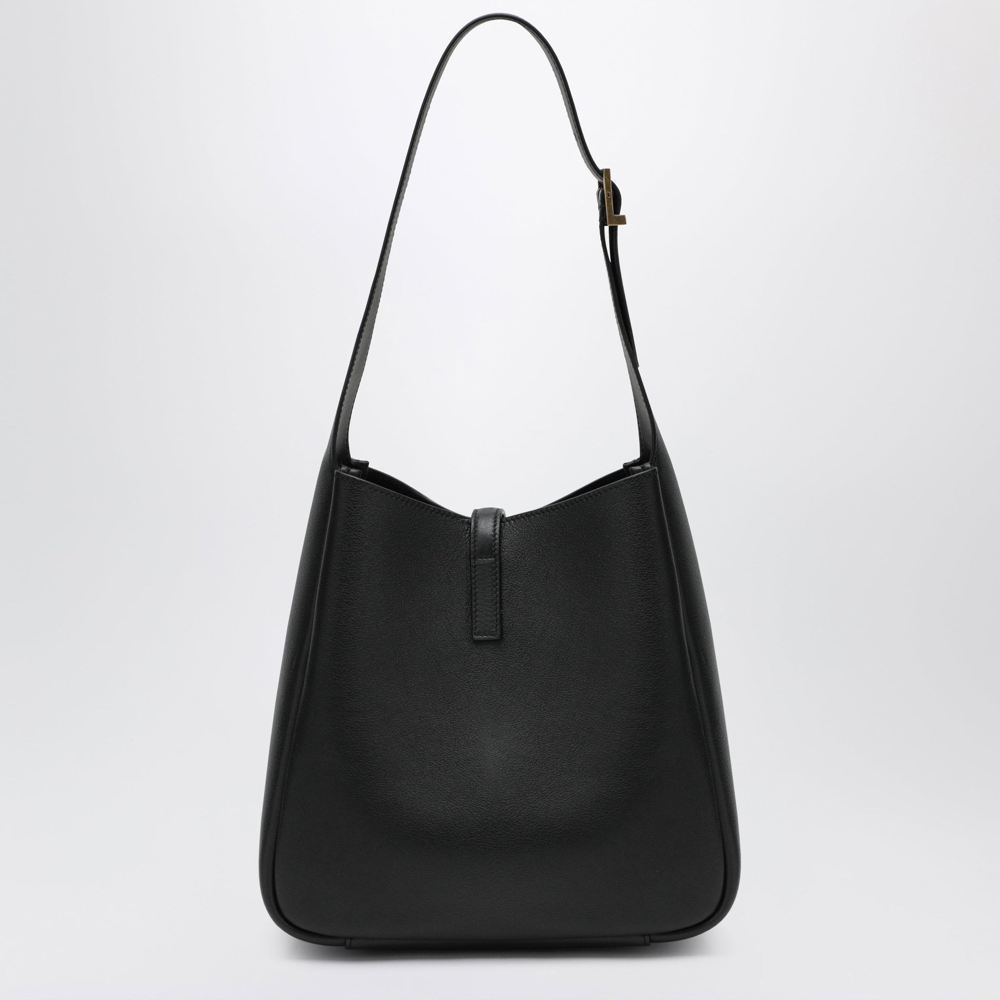 Saint Laurent Small Black Le 5 Ã€ 7 Bag In Textured Leather Women SAINT LAURENT