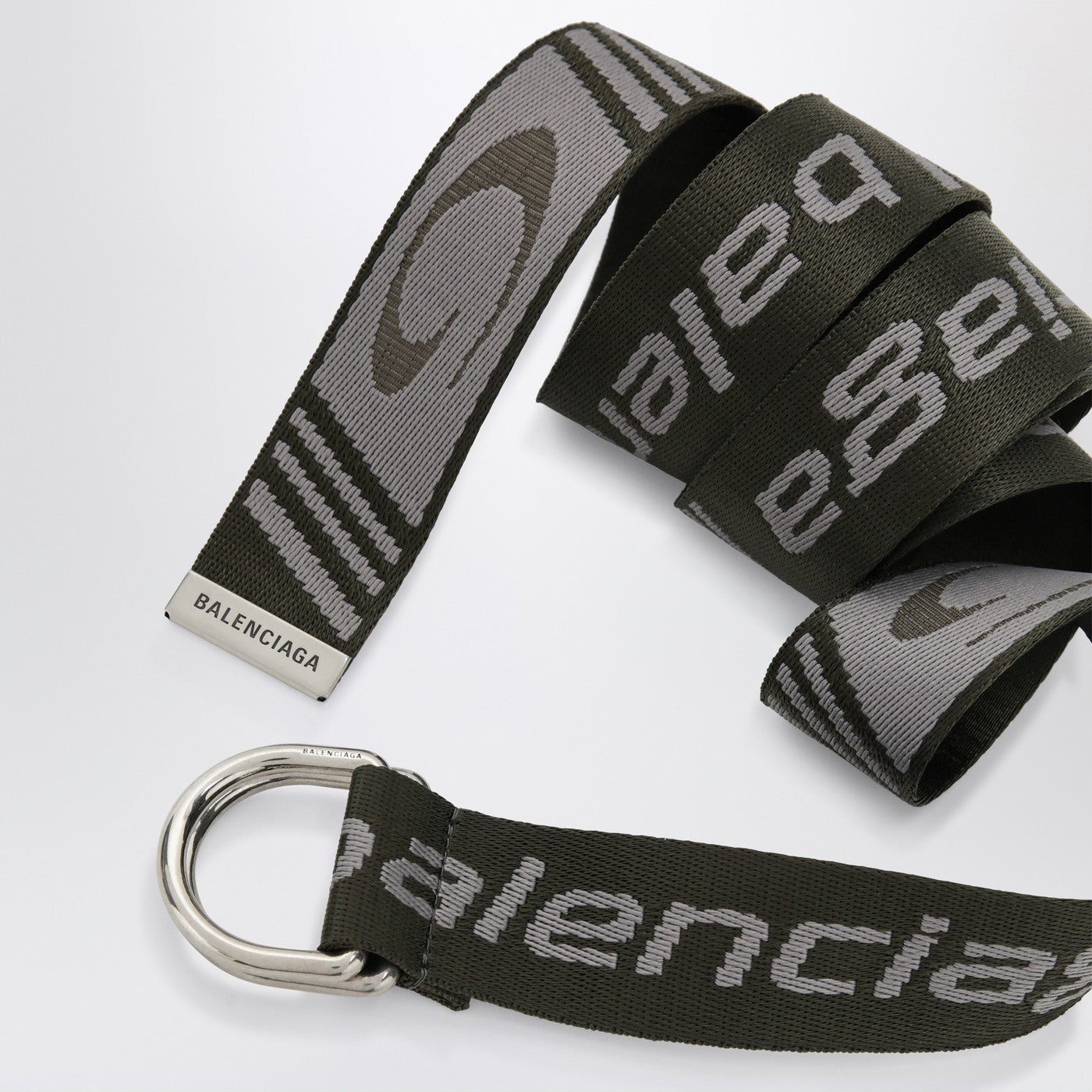 Balenciaga D-Ring Belt With Loop Sports Icon Motif Men BALENCIAGA