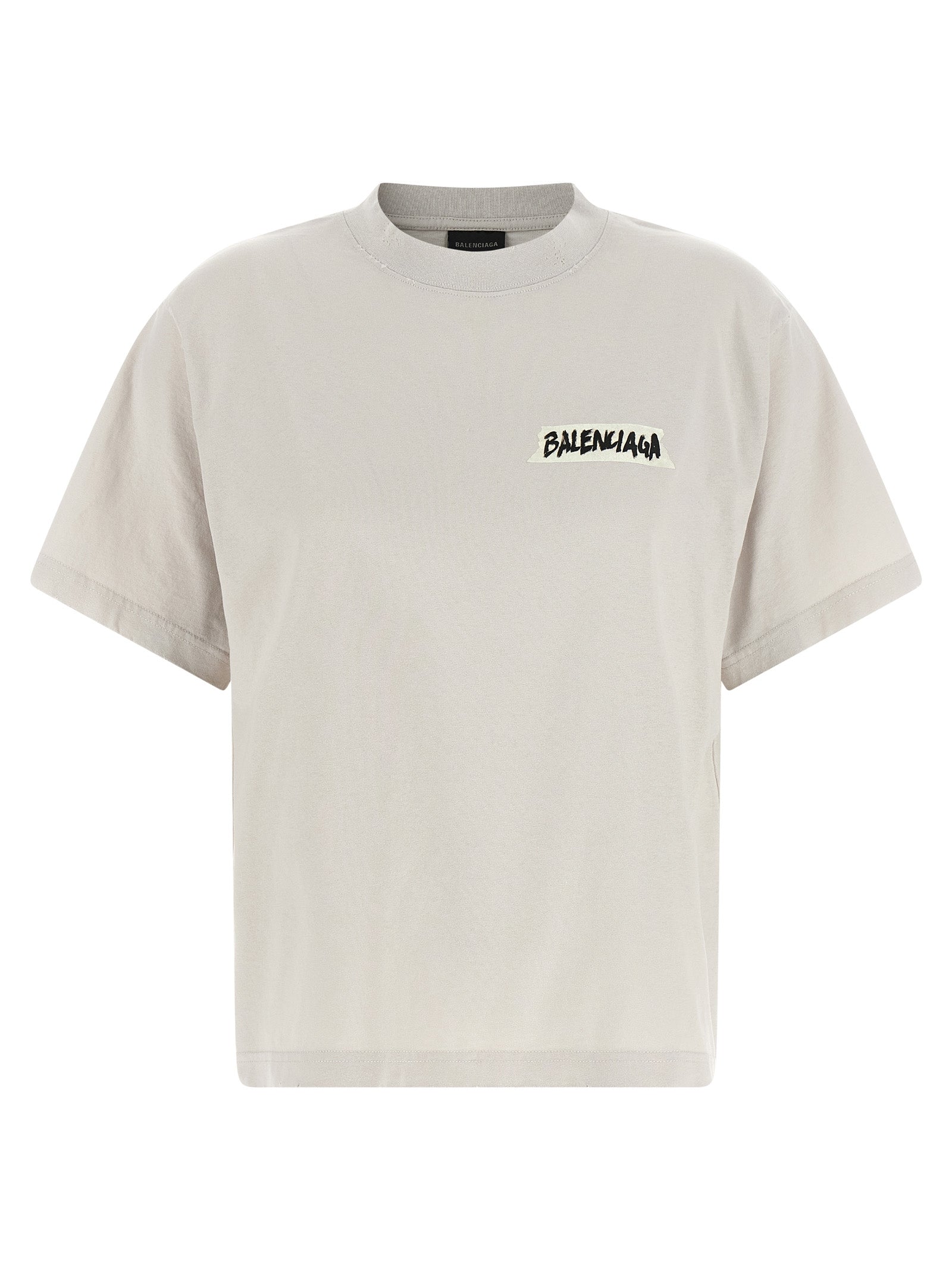 Balenciaga Women 'Masking Tape' T-Shirt BALENCIAGA