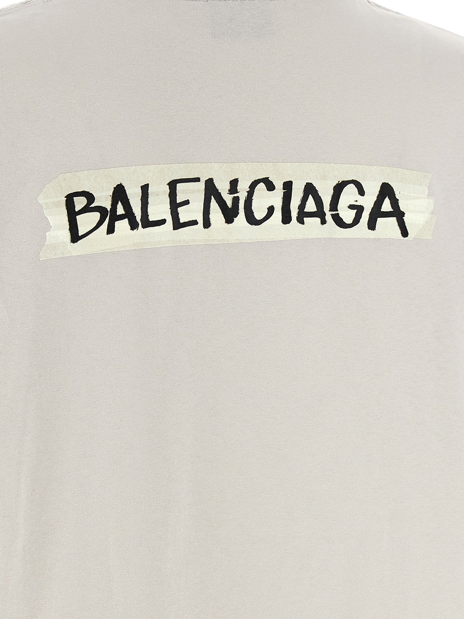 Balenciaga Women 'Masking Tape' T-Shirt BALENCIAGA