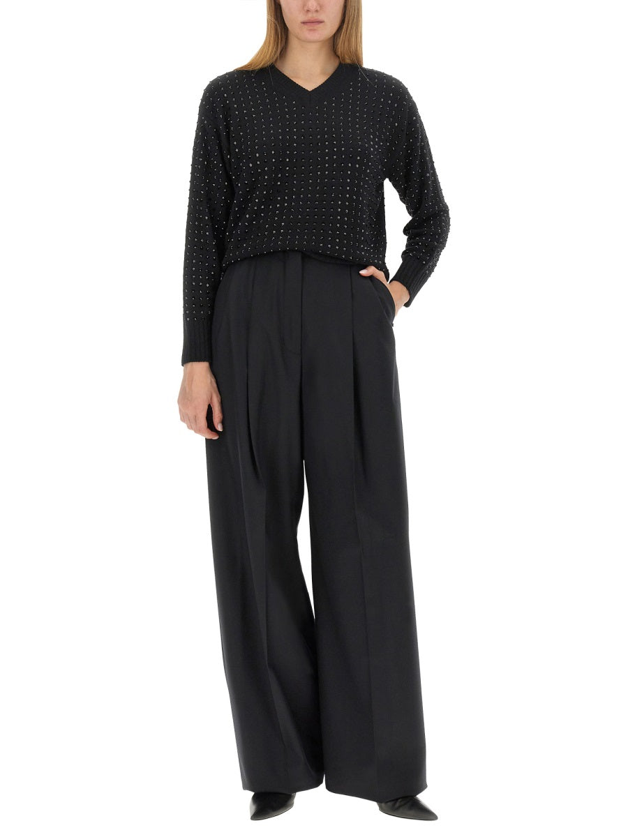Sportmax Women Wool Jersey. SPORTMAX