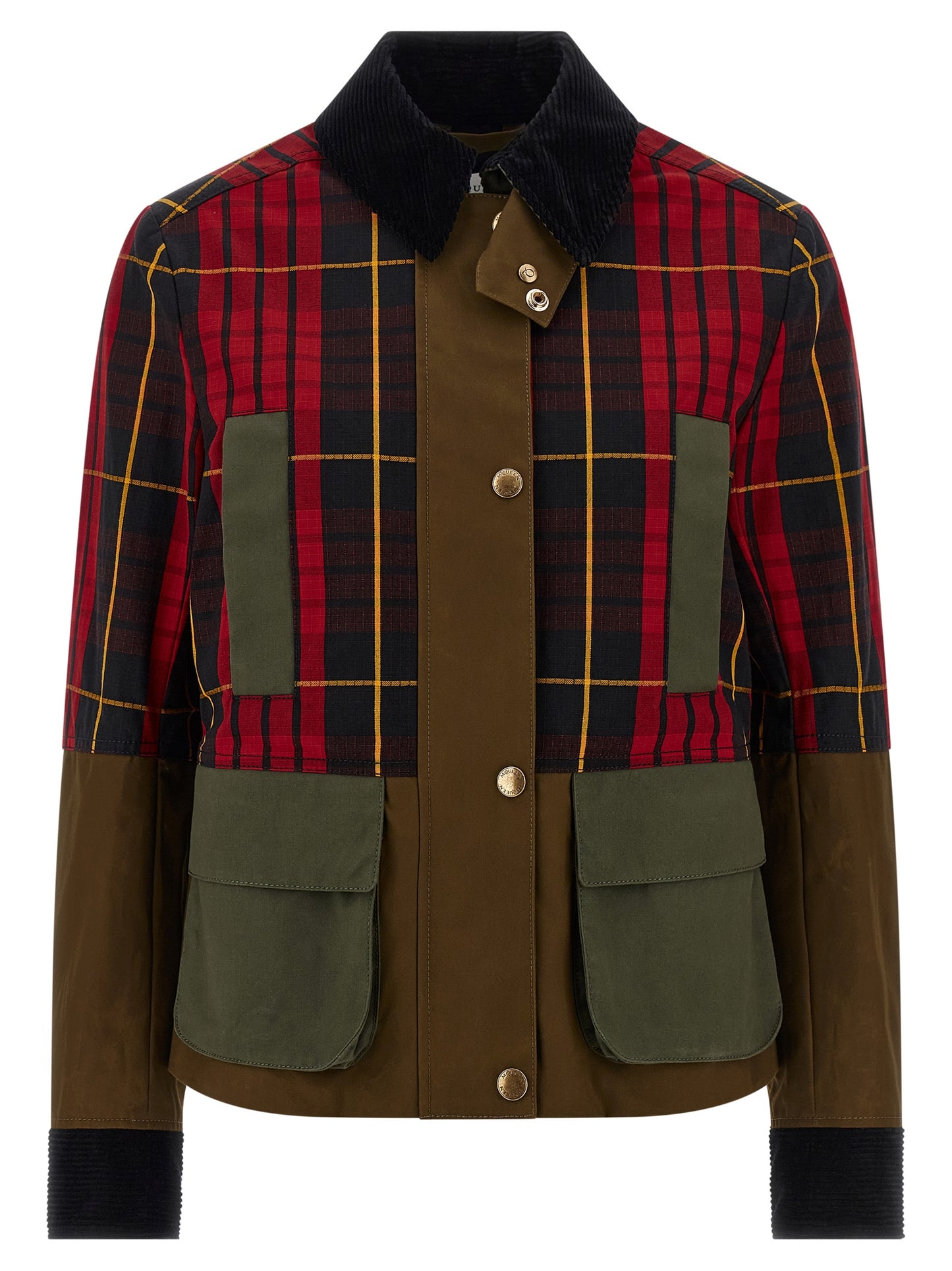 Mcqueen Women Patchwork Jacket ALEXANDER MCQUEEN