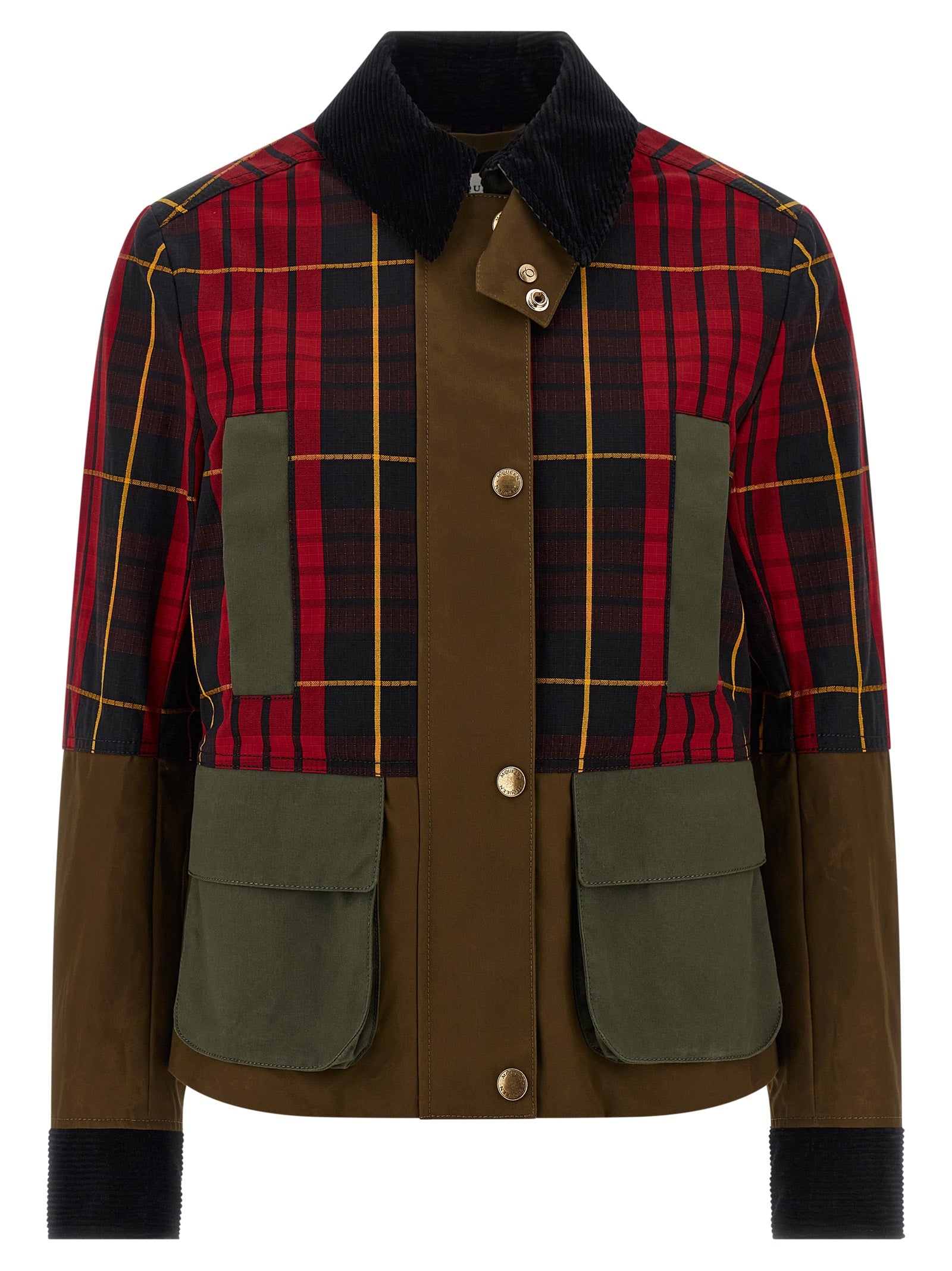 Mcqueen Women Patchwork Jacket ALEXANDER MCQUEEN