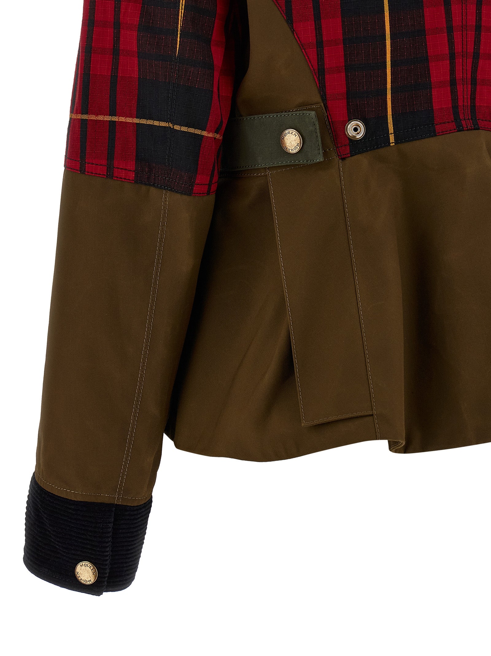 Mcqueen Women Patchwork Jacket ALEXANDER MCQUEEN