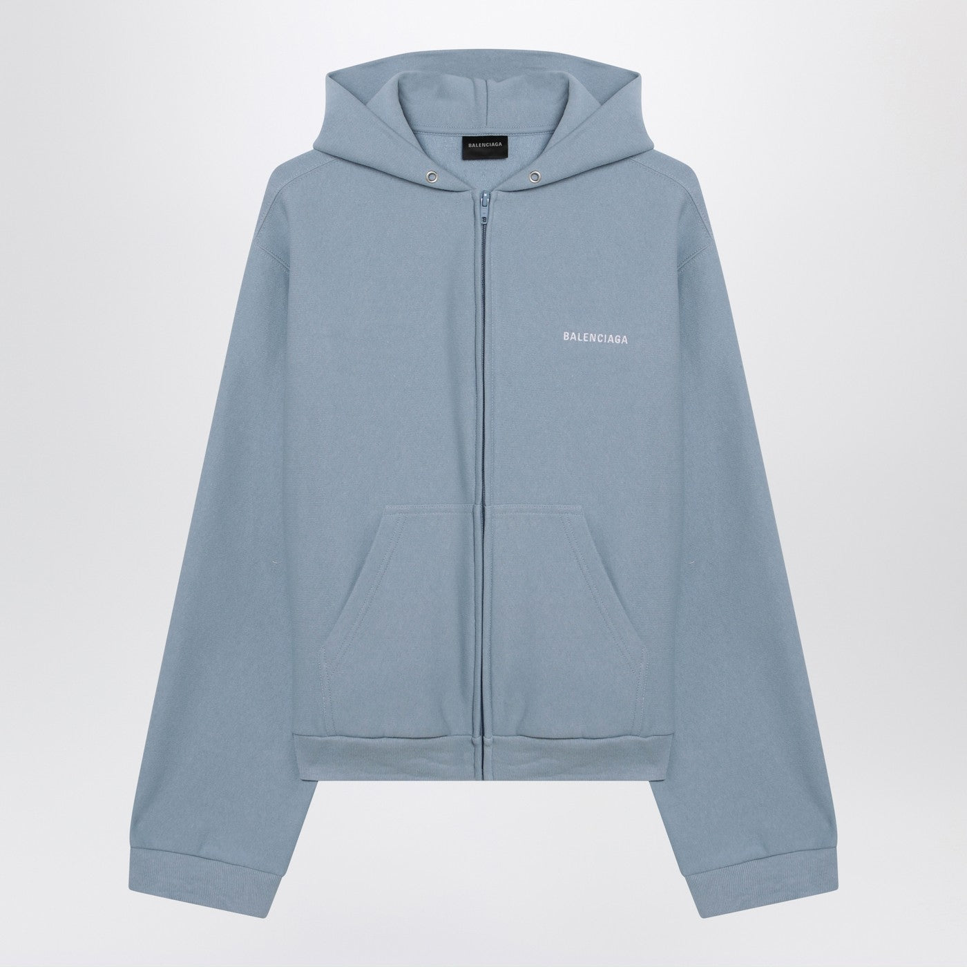 Balenciaga Balenciaga Back Regular Fit Zip Hoodie Women BALENCIAGA