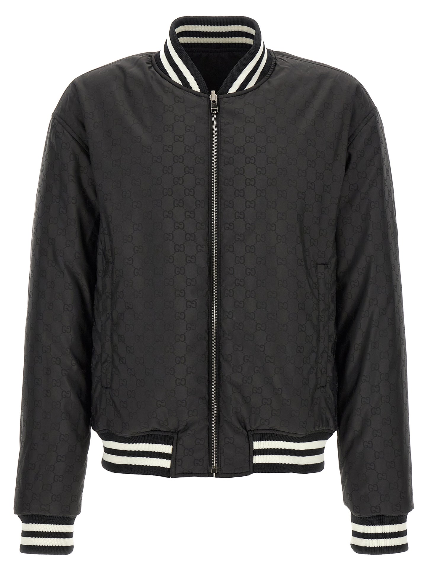 Gucci Men 'Gg' Reversible Bomber Jacket GUCCI