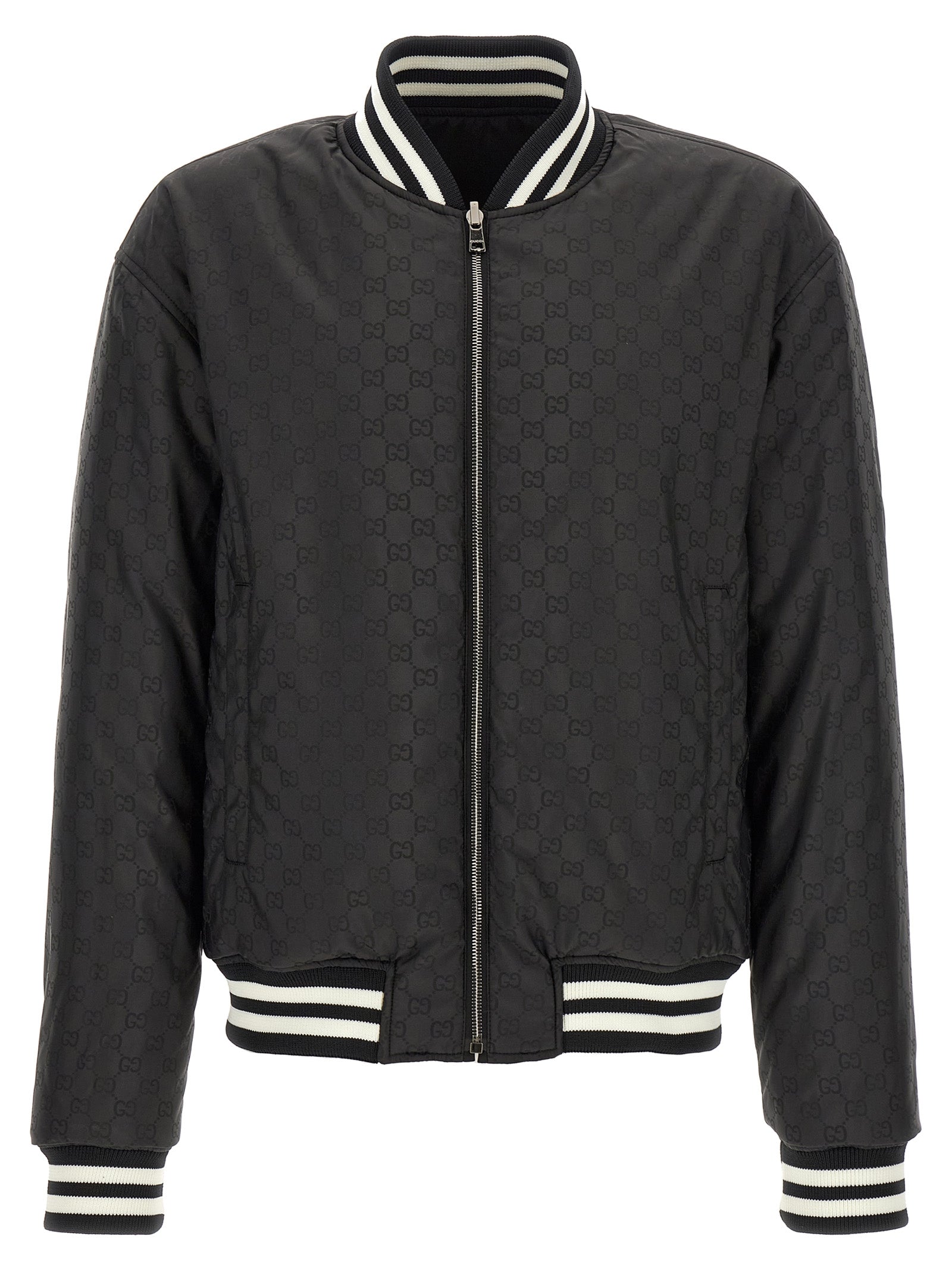 Gucci Men 'Gg' Reversible Bomber Jacket GUCCI
