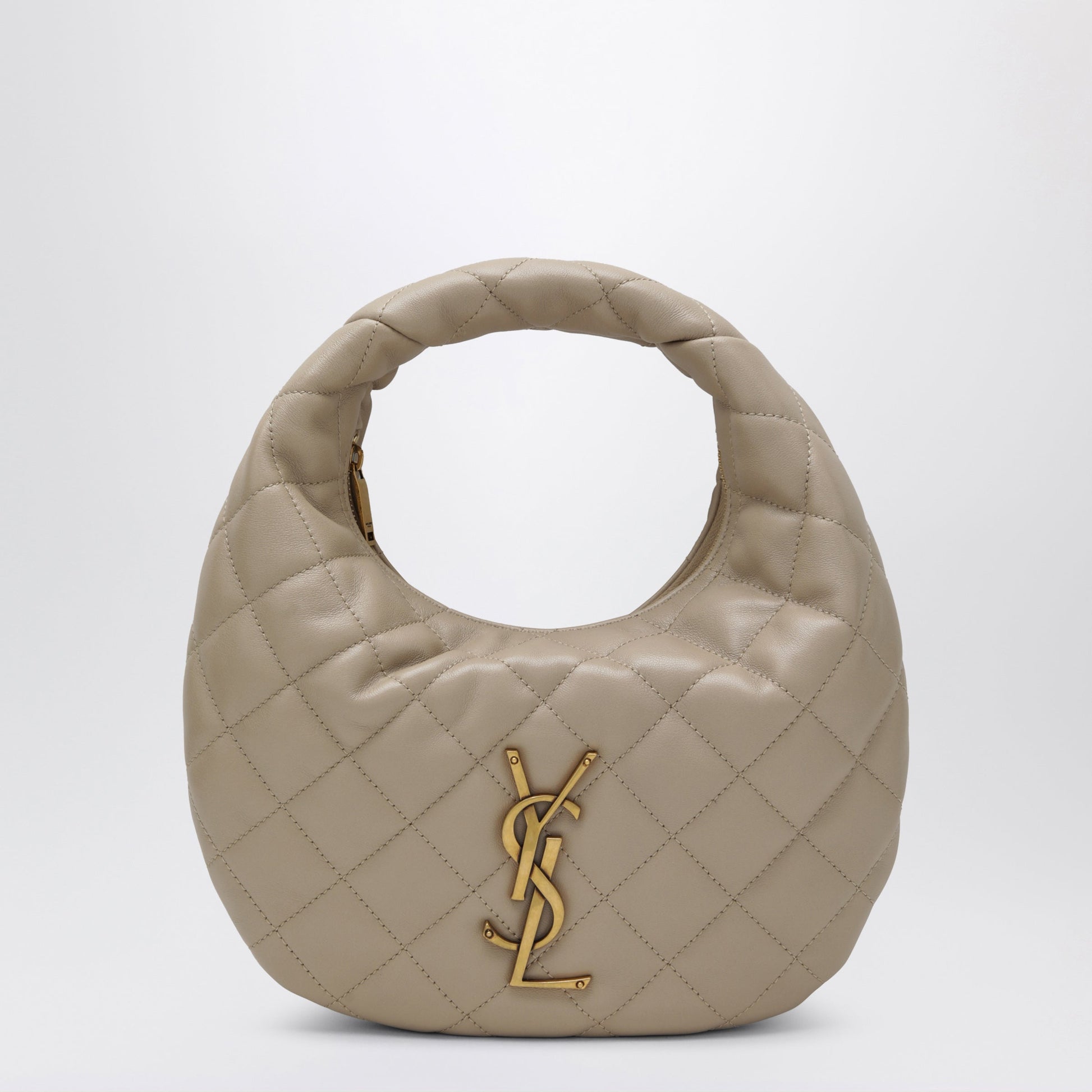 Saint Laurent Beige Icarino Bag In Quilted Nappa Leather Women SAINT LAURENT