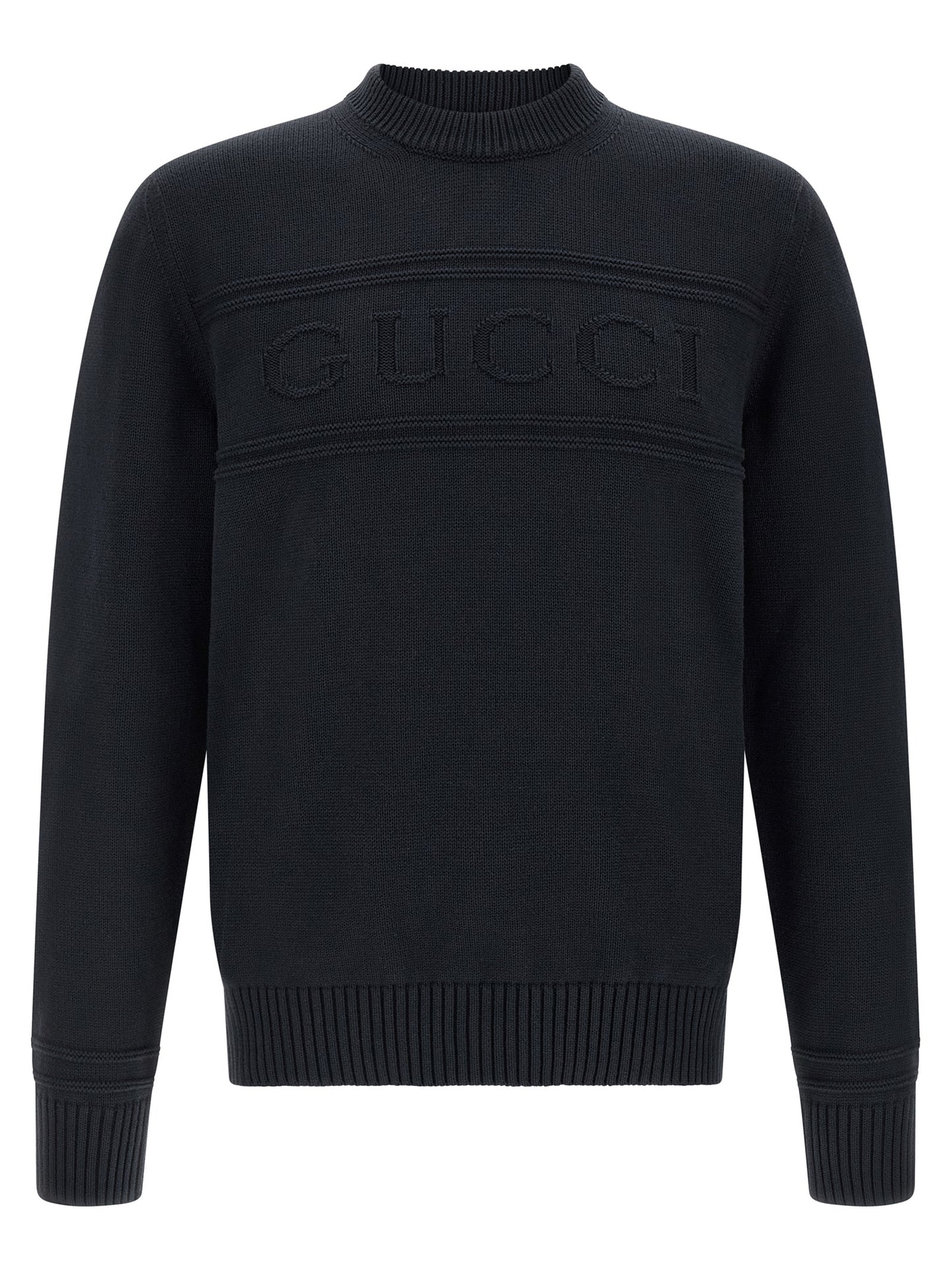 Gucci Men Gucci Intarsia Sweater GUCCI