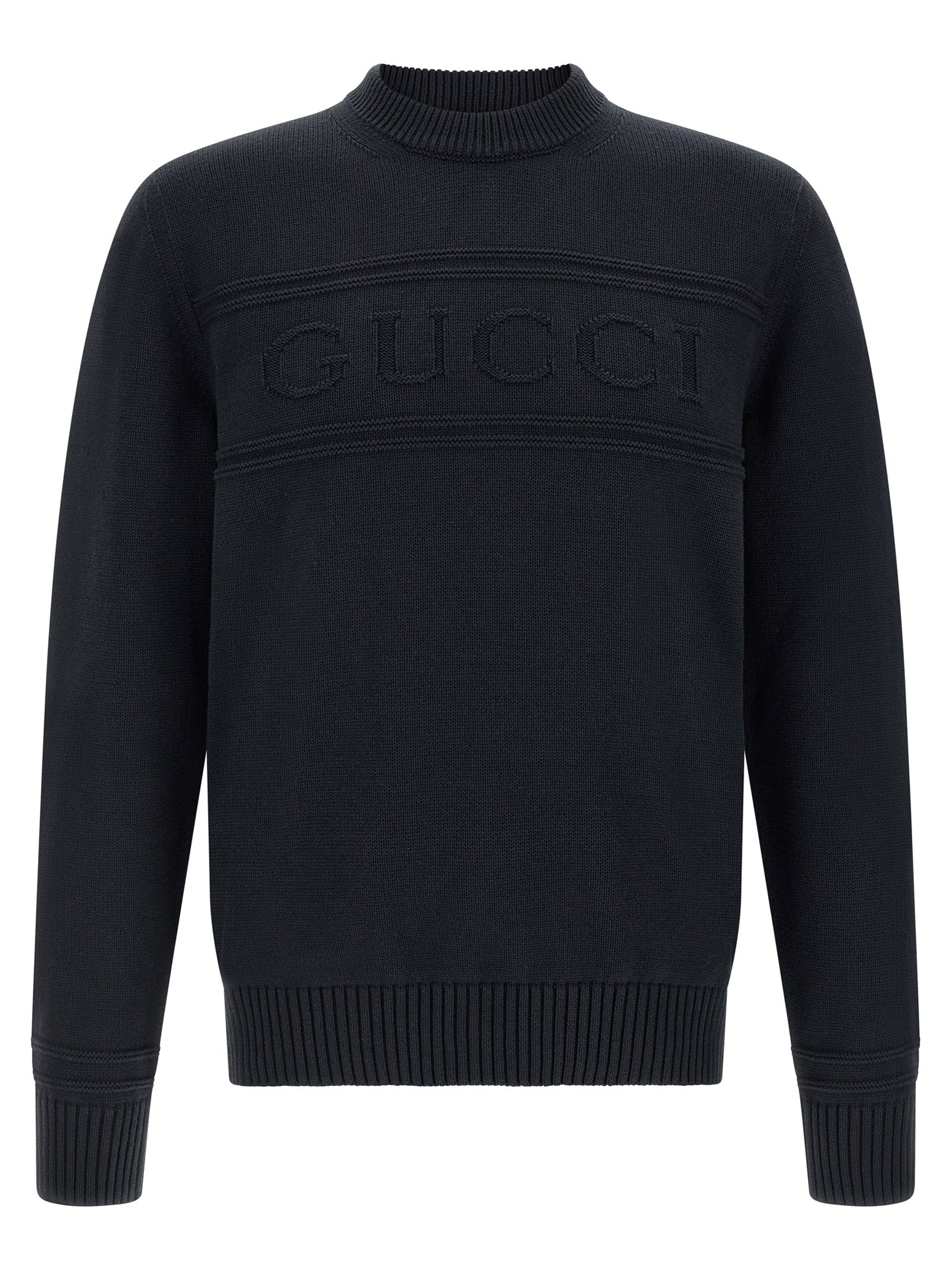 Gucci Men Gucci Intarsia Sweater GUCCI