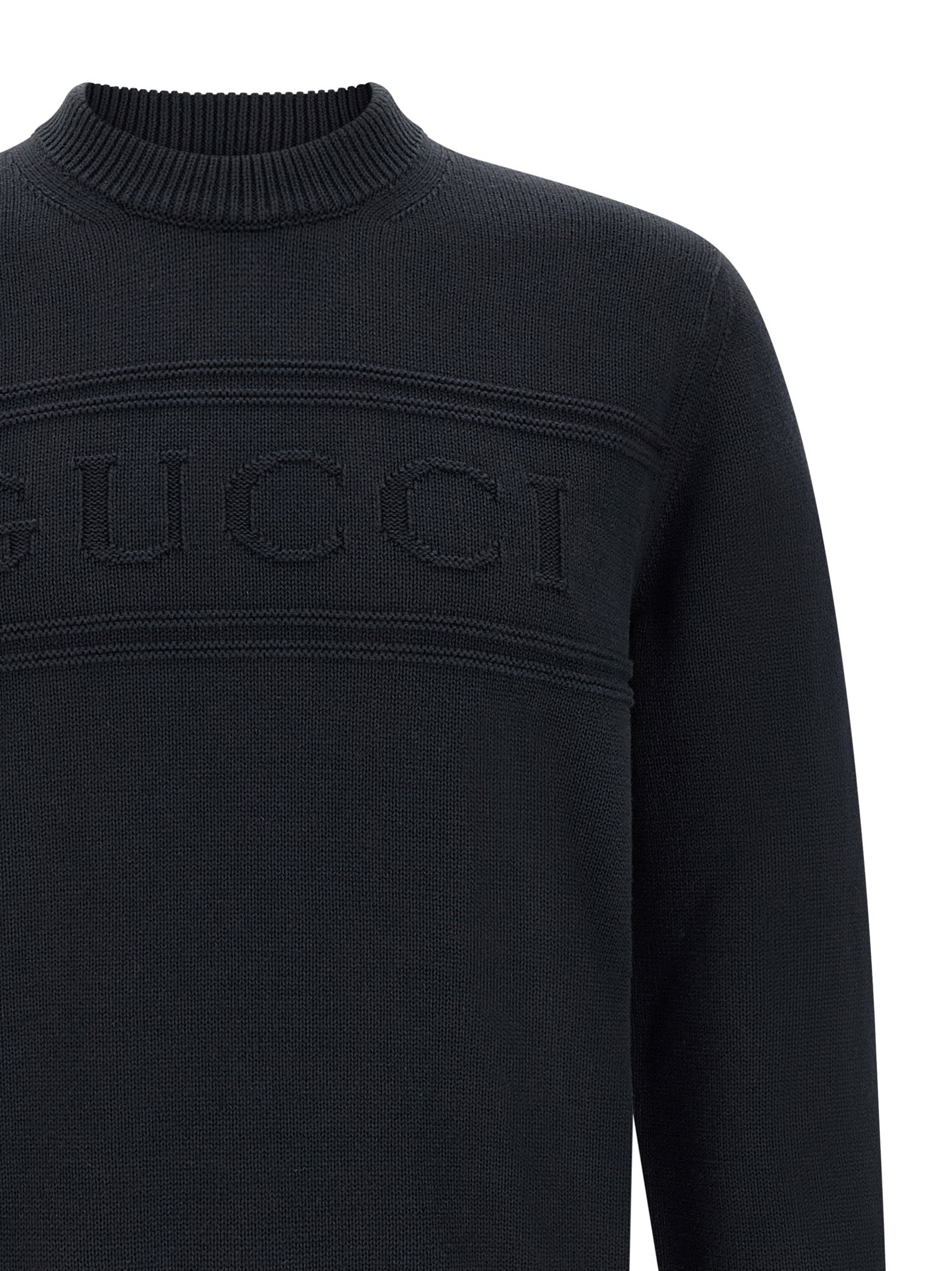 Gucci Men Gucci Intarsia Sweater GUCCI