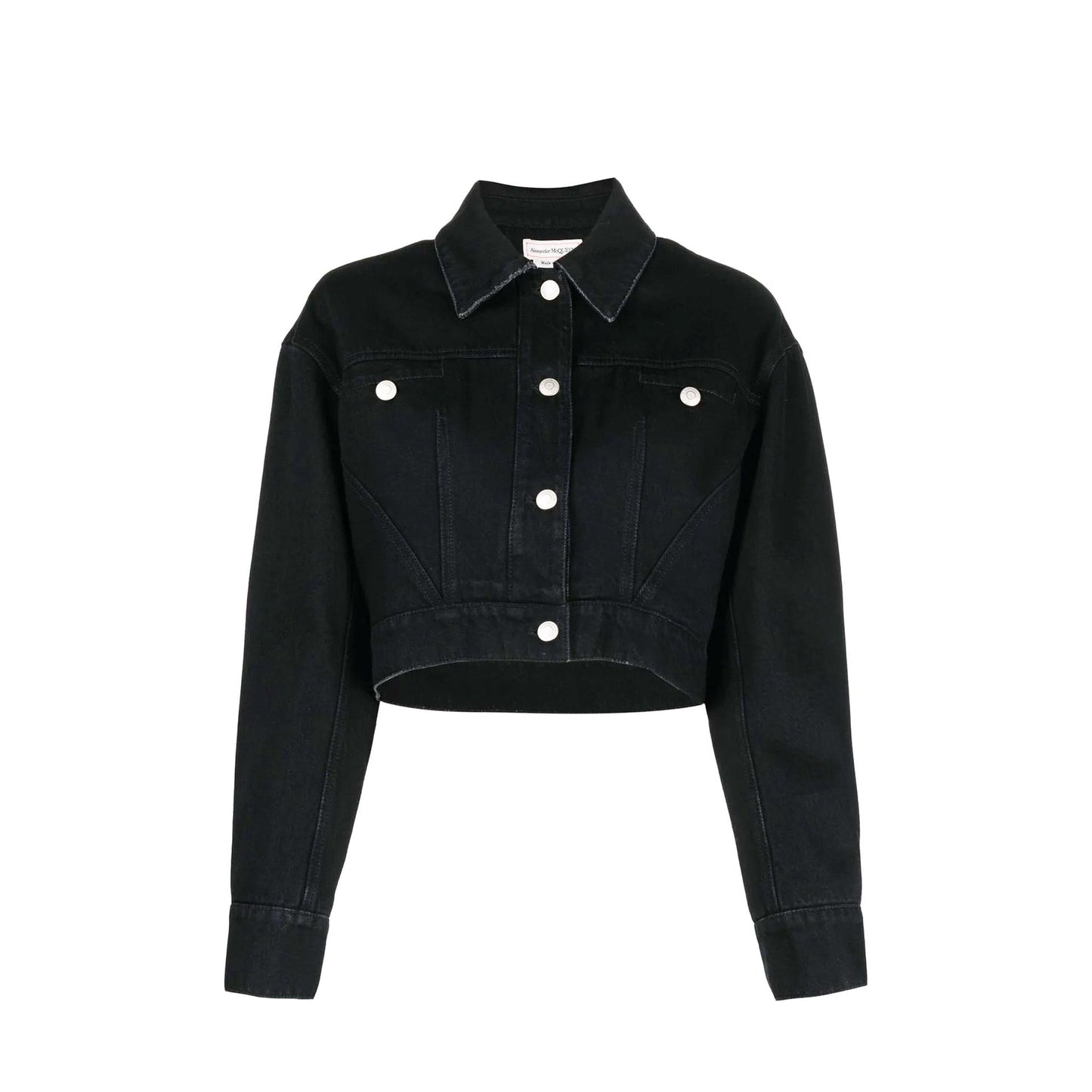 Alexander Mcqueen Denim Jacket Women ALEXANDER MCQUEEN
