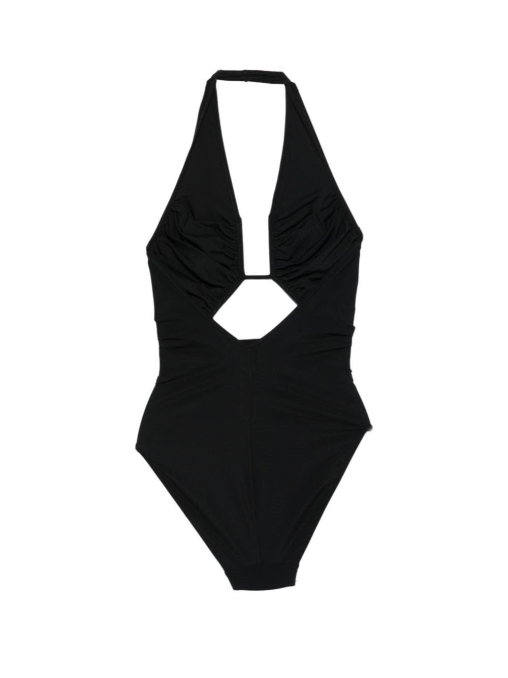 Rick Owens Women Halter Prong One-Piece Swimsuit RICK OWENS
