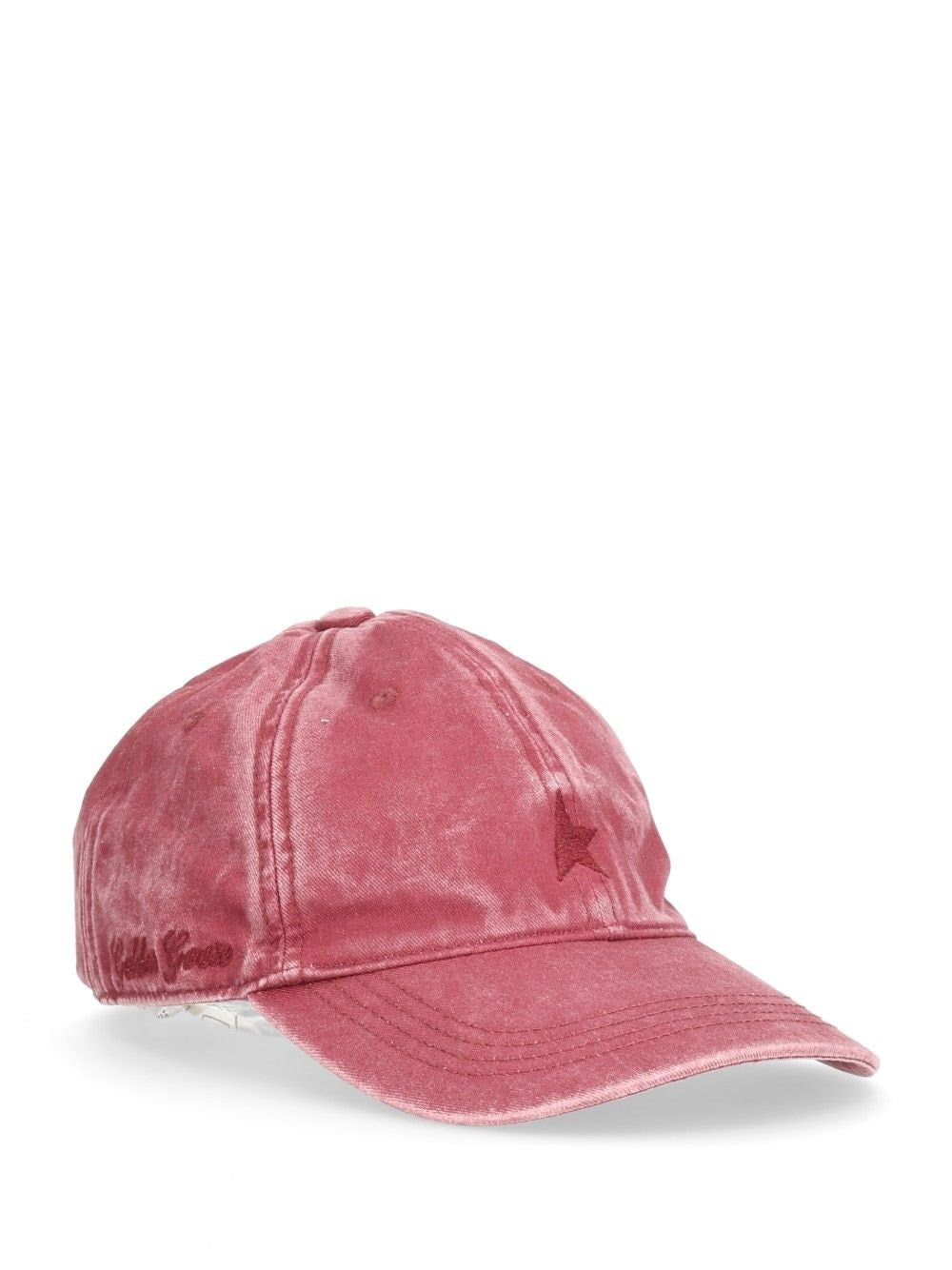 Golden Goose Women Washed Cotton Baseball Cap GOLDEN GOOSE